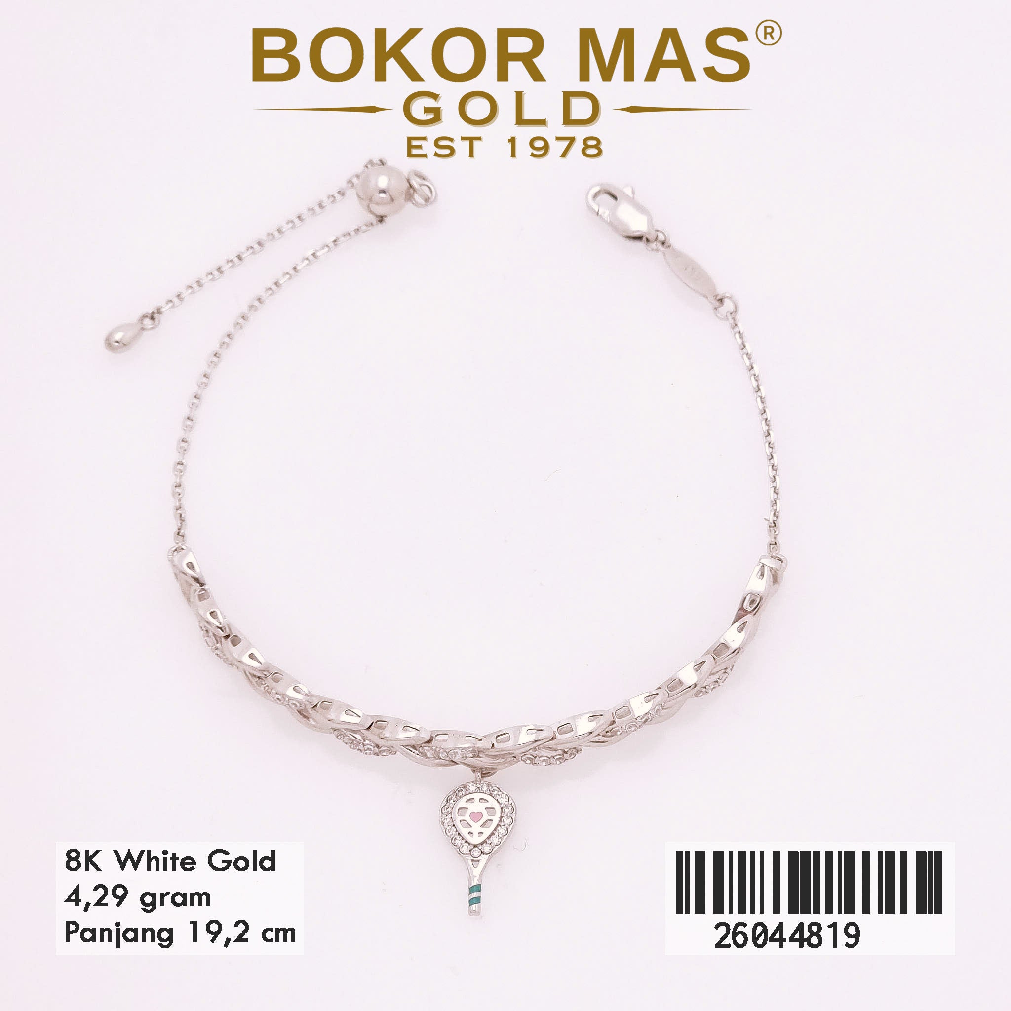 Gelang Rantai Serut Mainan Padel - 26044819 - 8K