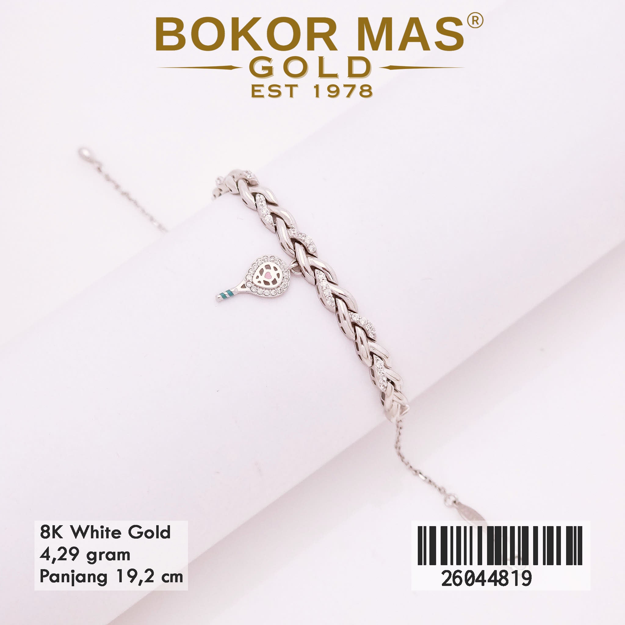 Gelang Rantai Serut Mainan Padel - 26044819 - 8K