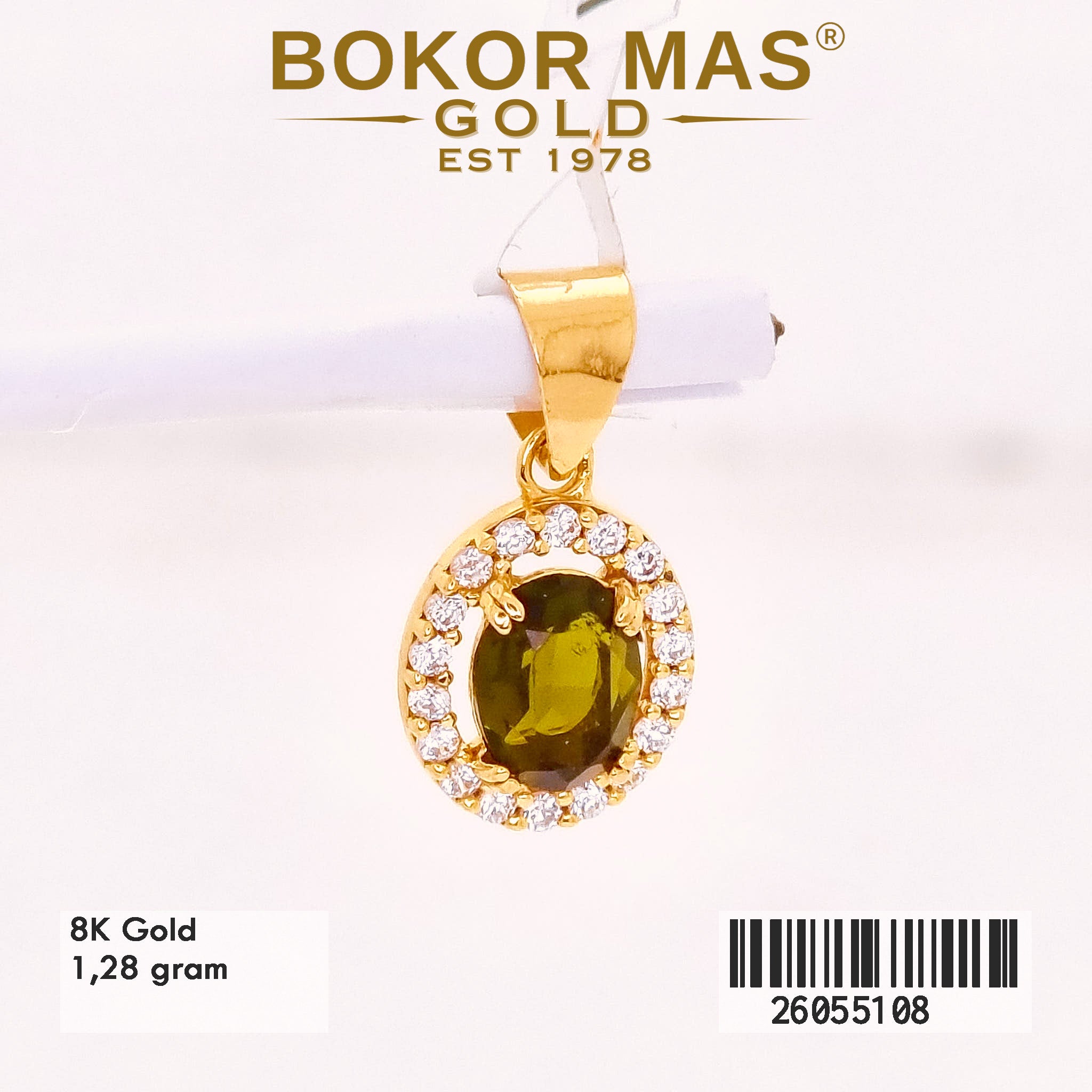 Liontin Permata Hijau - 26055108 - 8K