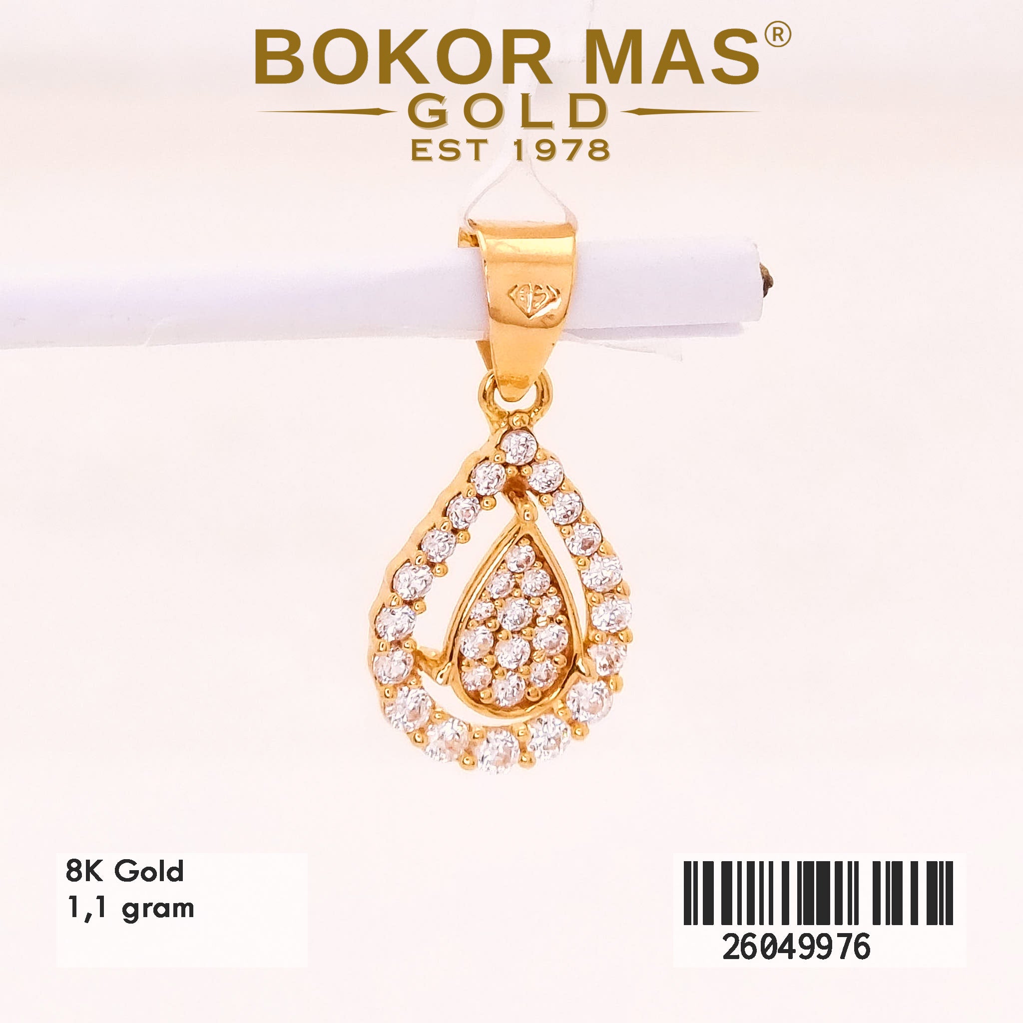 Liontin Permata Model Tetes - 26049976 - 8K