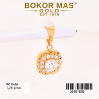 Liontin Permata Model Kotak - 26051892 - 8K