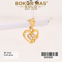 Liontin Model Hati Permata - 26055098 - 8K