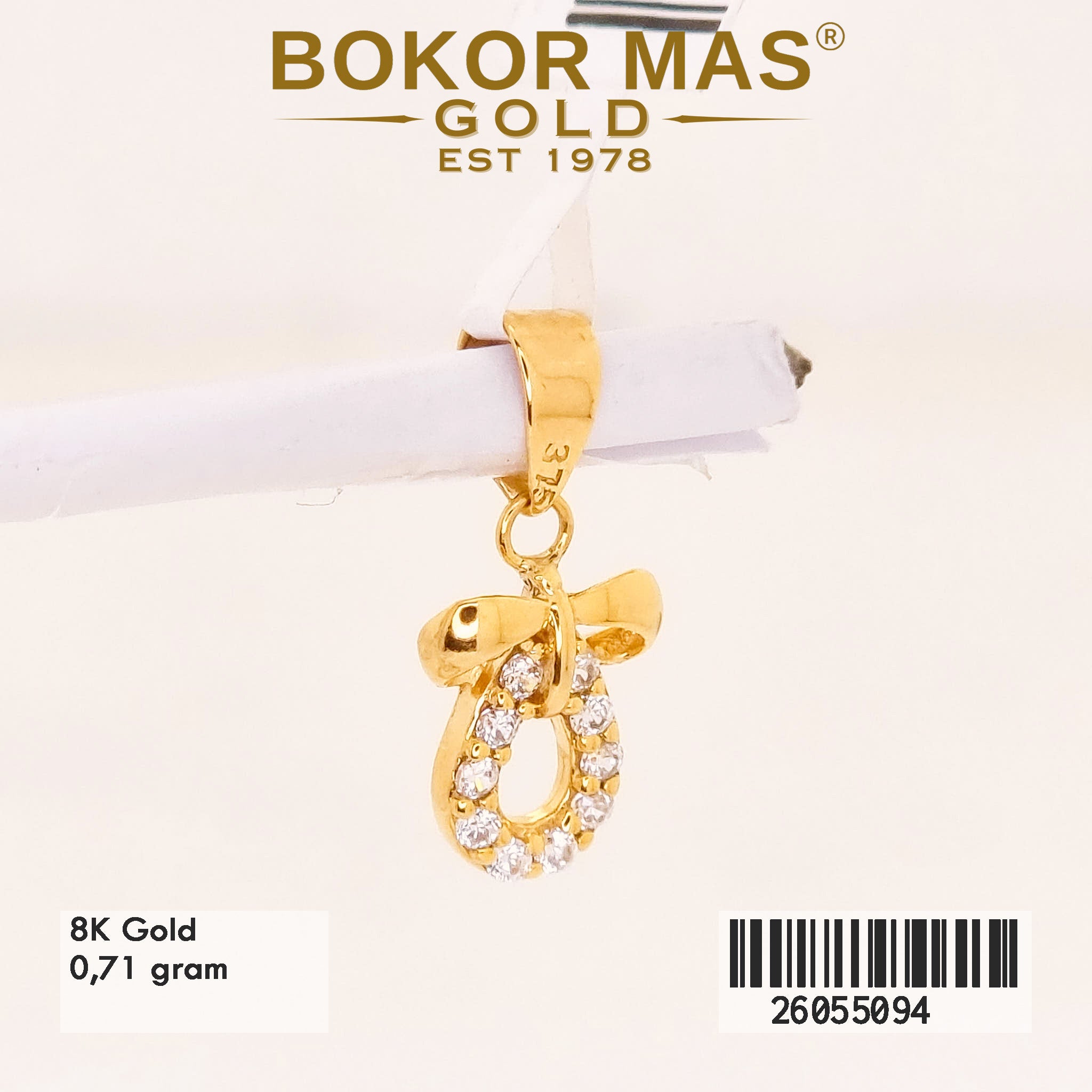 Liontin Model Pita Permata - 26055094 - 8K