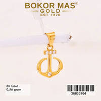 Liontin Permata Model Jangkar - 26055104 - 8K