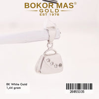 Liontin Model Tas White Gold - 26055335 - 8K
