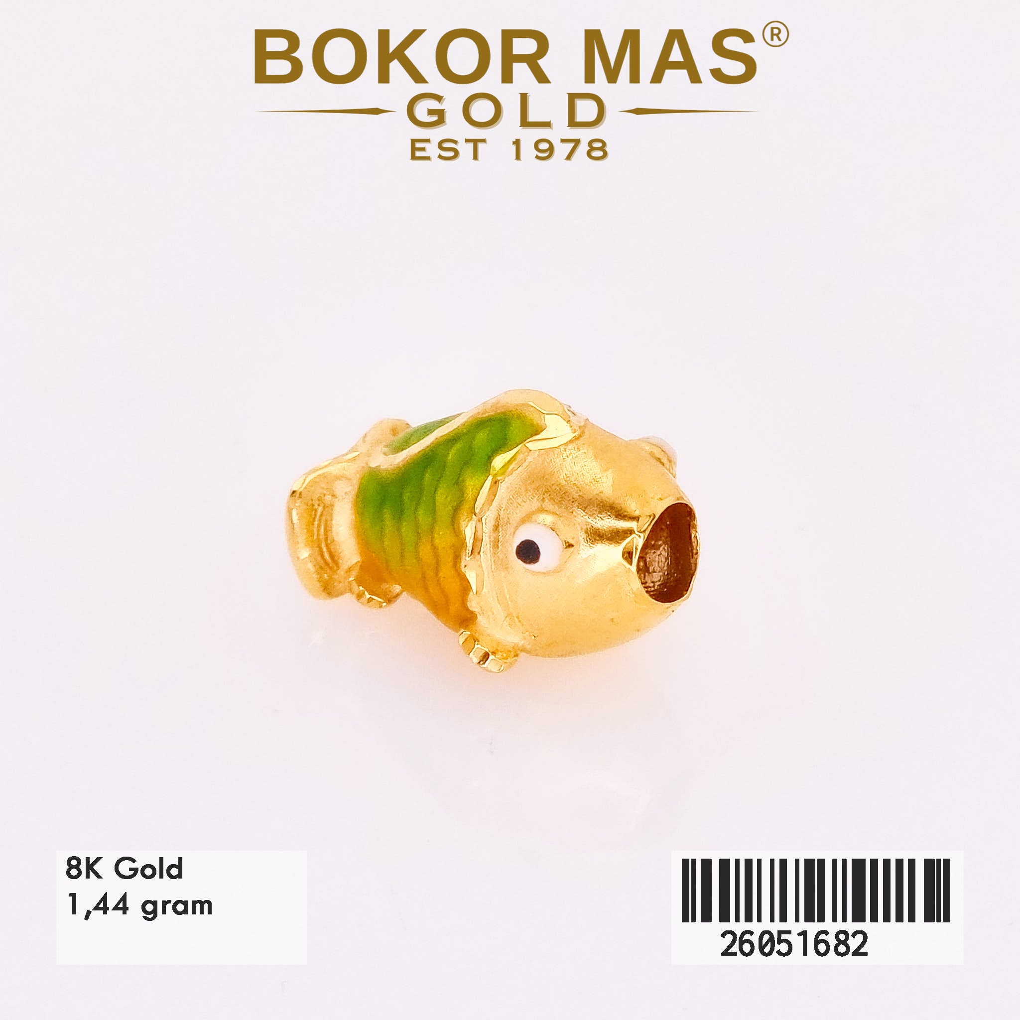 Liontin Charm Model Ikan Cat - 26051682 - 8K