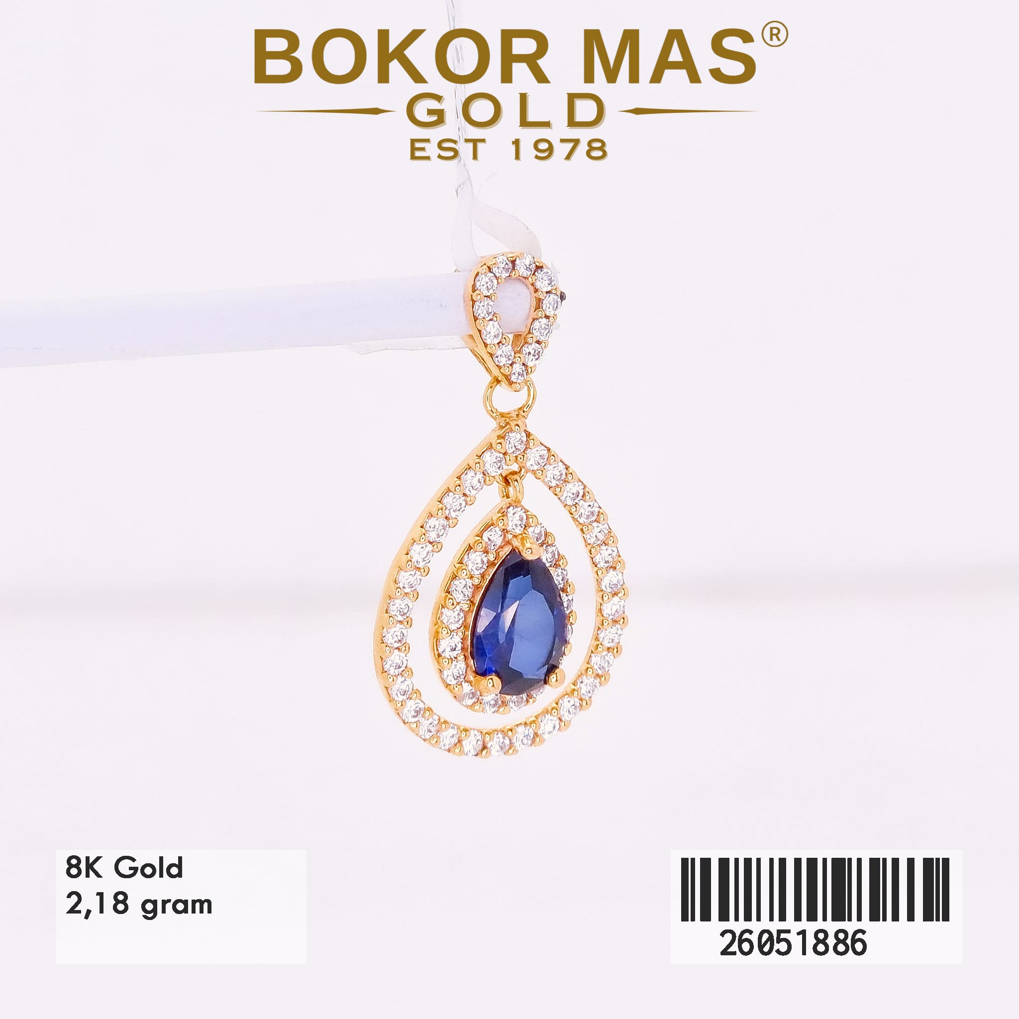 Liontin Permata Biru - 26051886 - 8K