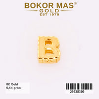 Liontin Letter Huruf B - 26038300 - 8K
