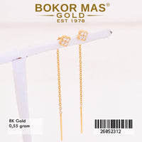Anting Selundupan Bunga Permata - 26052312 - 8k