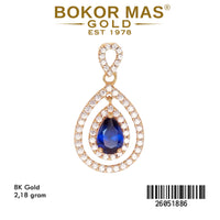 Liontin Permata Biru - 26051886 - 8K