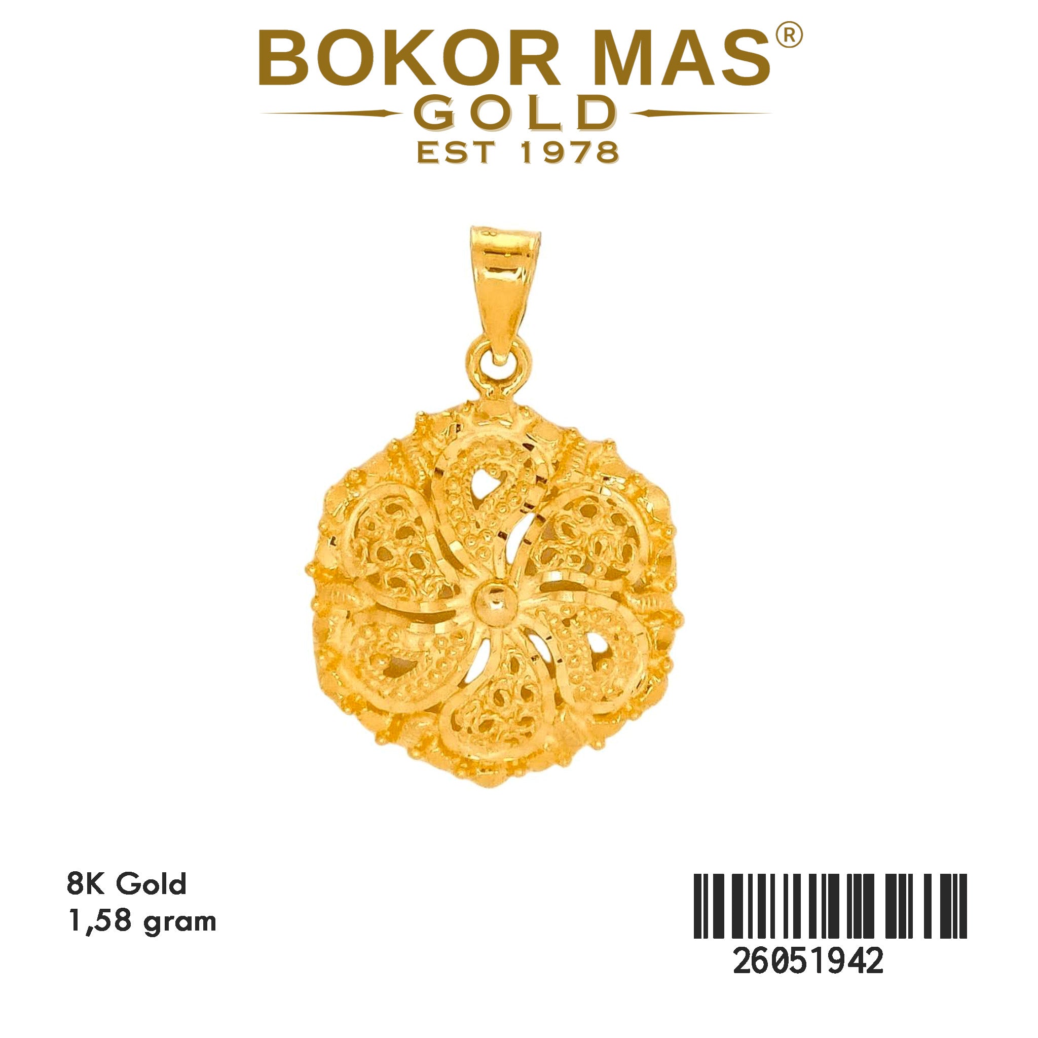 Liontin Model Kuning - 26051942 - 8K