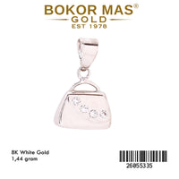 Liontin Model Tas White Gold - 26055335 - 8K