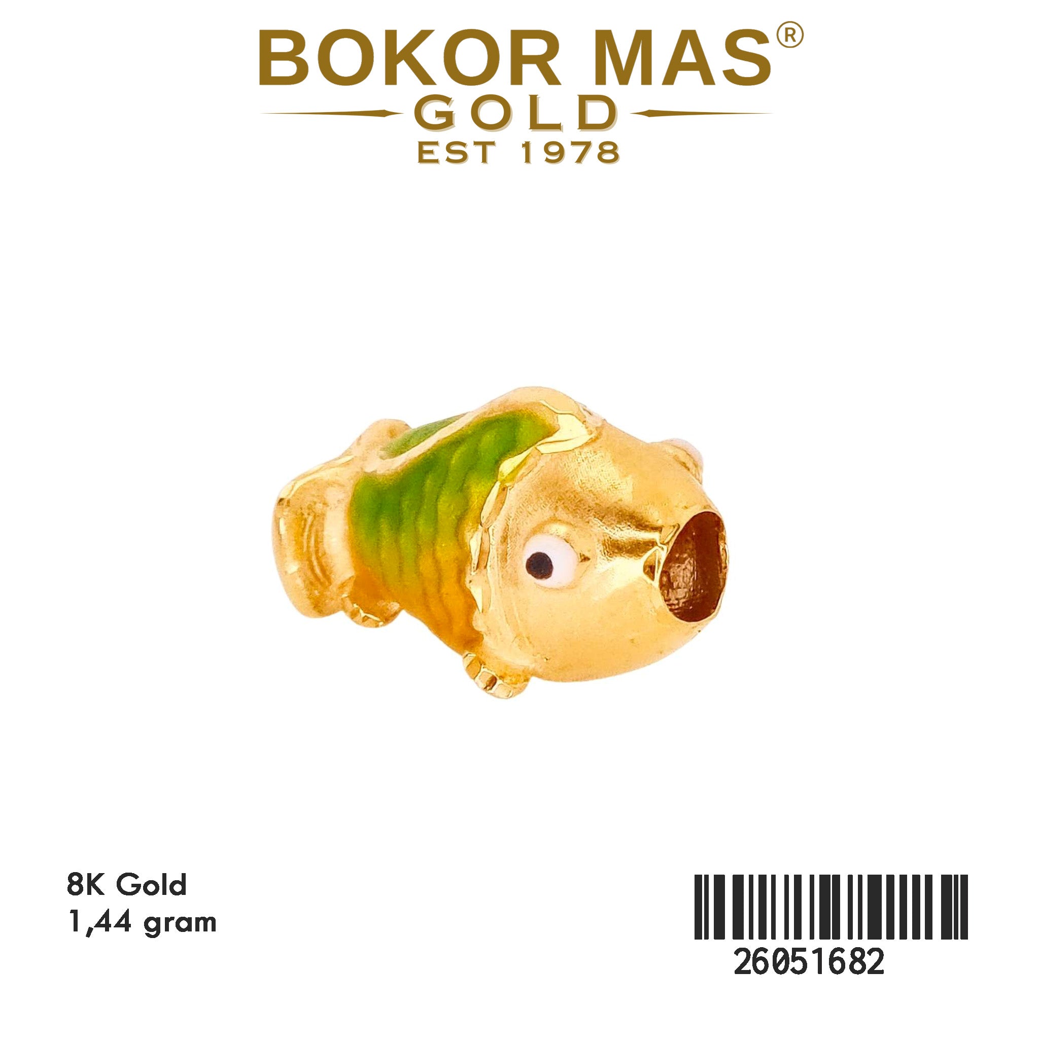 Liontin Charm Model Ikan Cat - 26051682 - 8K