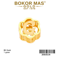 Liontin Letter Huruf G - 26038334 - 8K