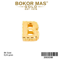 Liontin Letter Huruf B - 26038300 - 8K