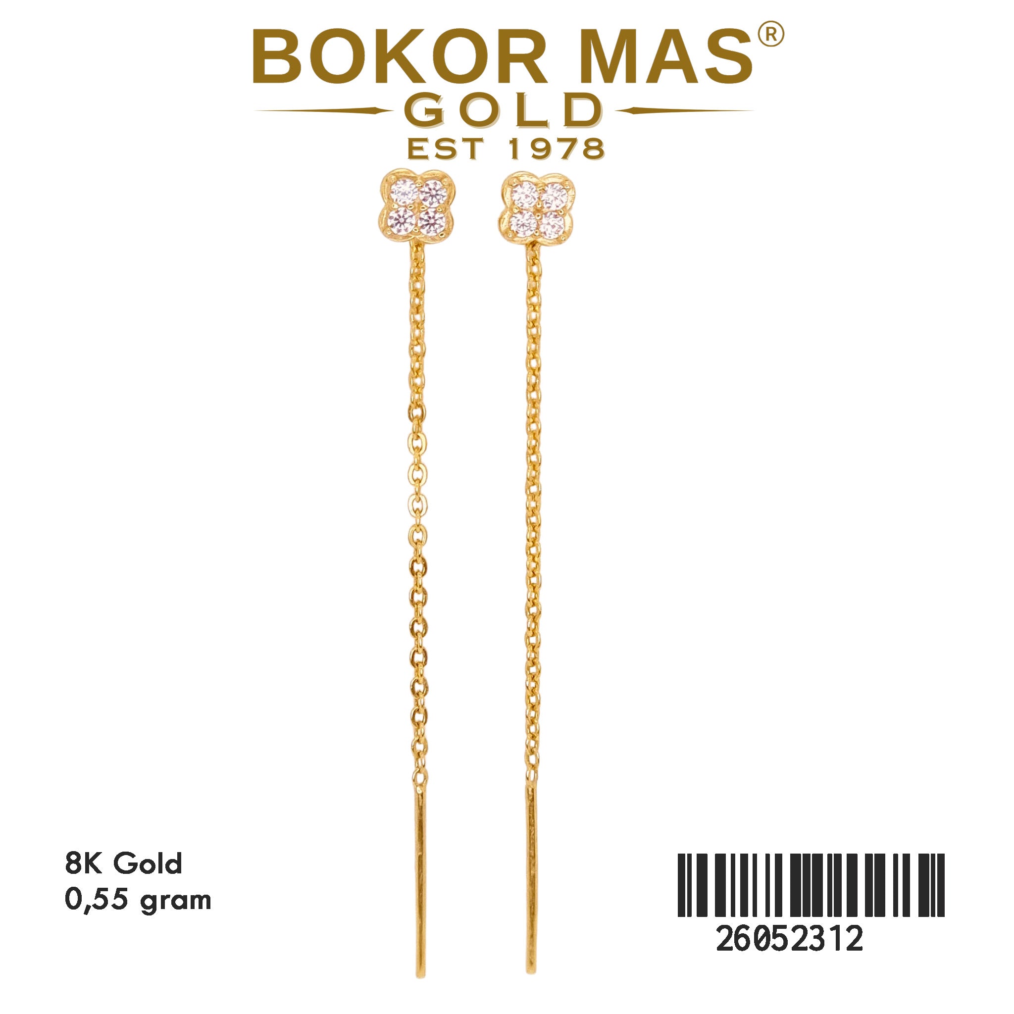 Anting Slundupan Permata - 26052312 - 8K