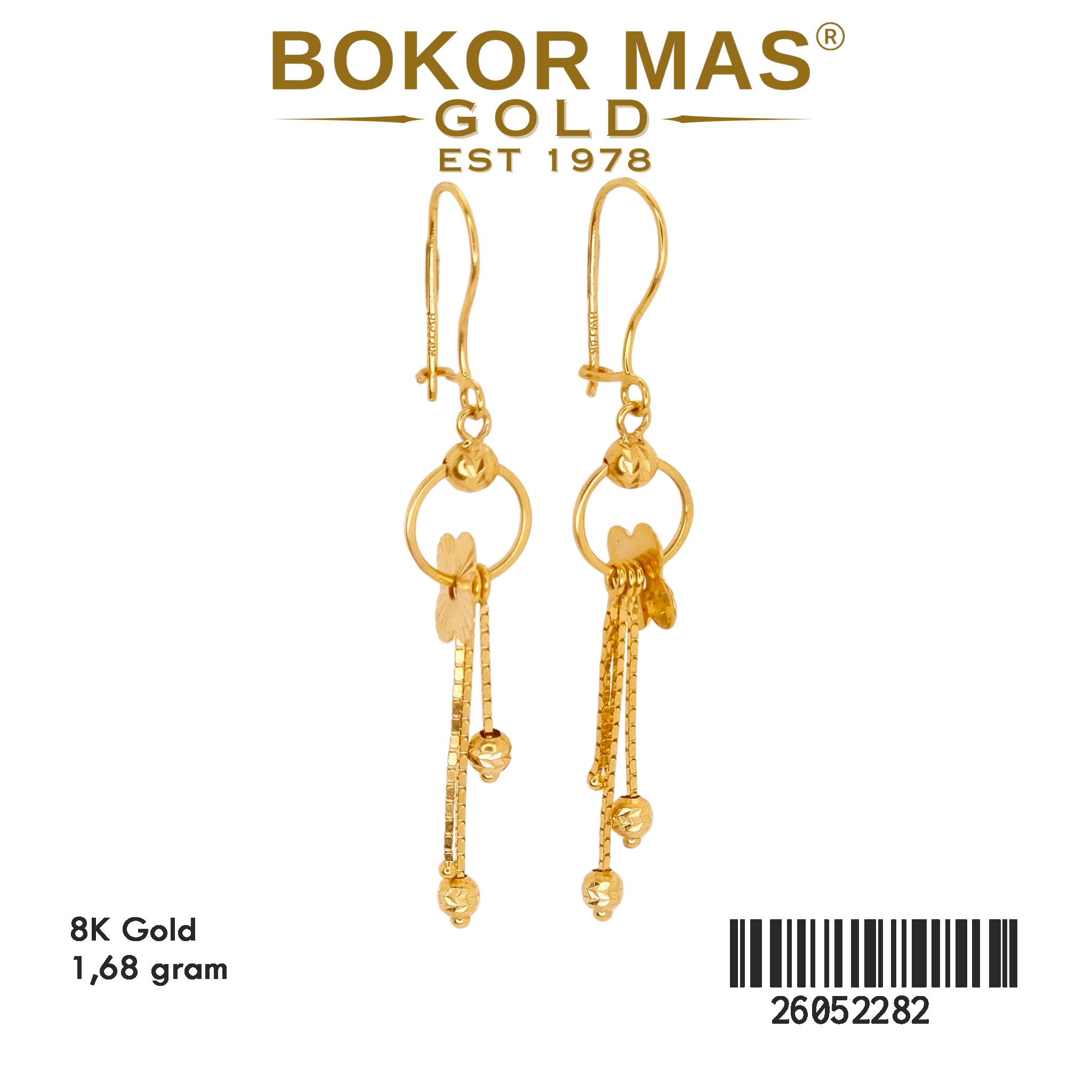 Anting Model Gerak - 26052282 - 8K