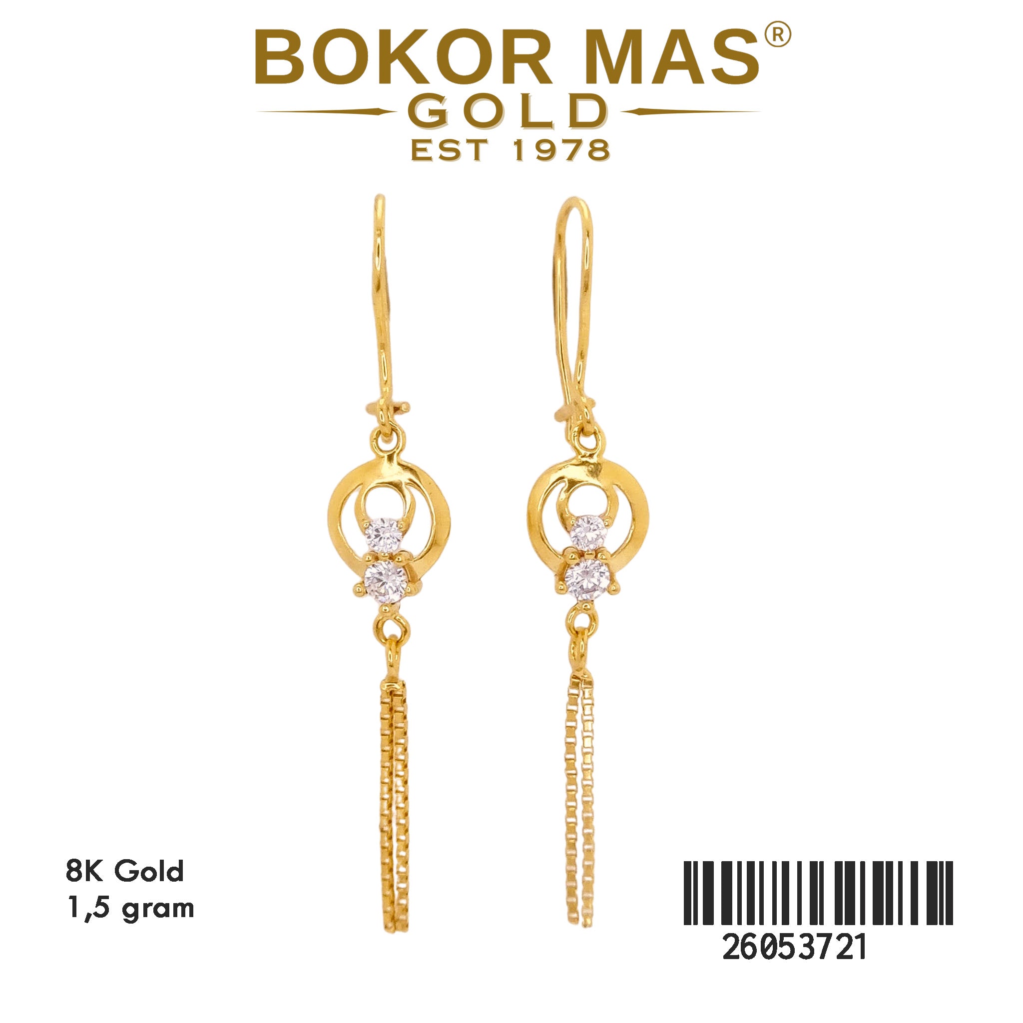 Anting Model KDY  - 26053721 - 8K