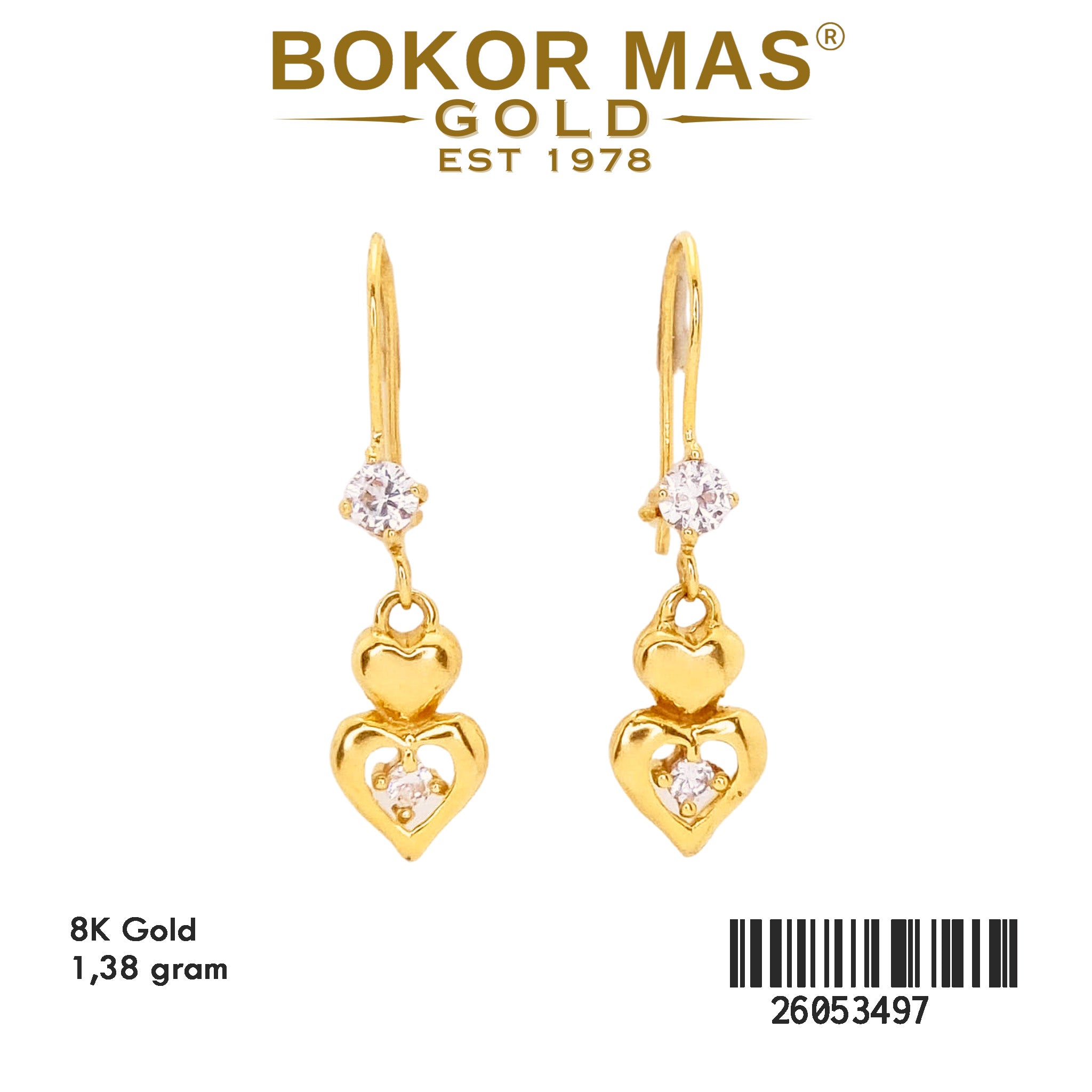 Anting Gerak Model Permata - 26053497 - 8k
