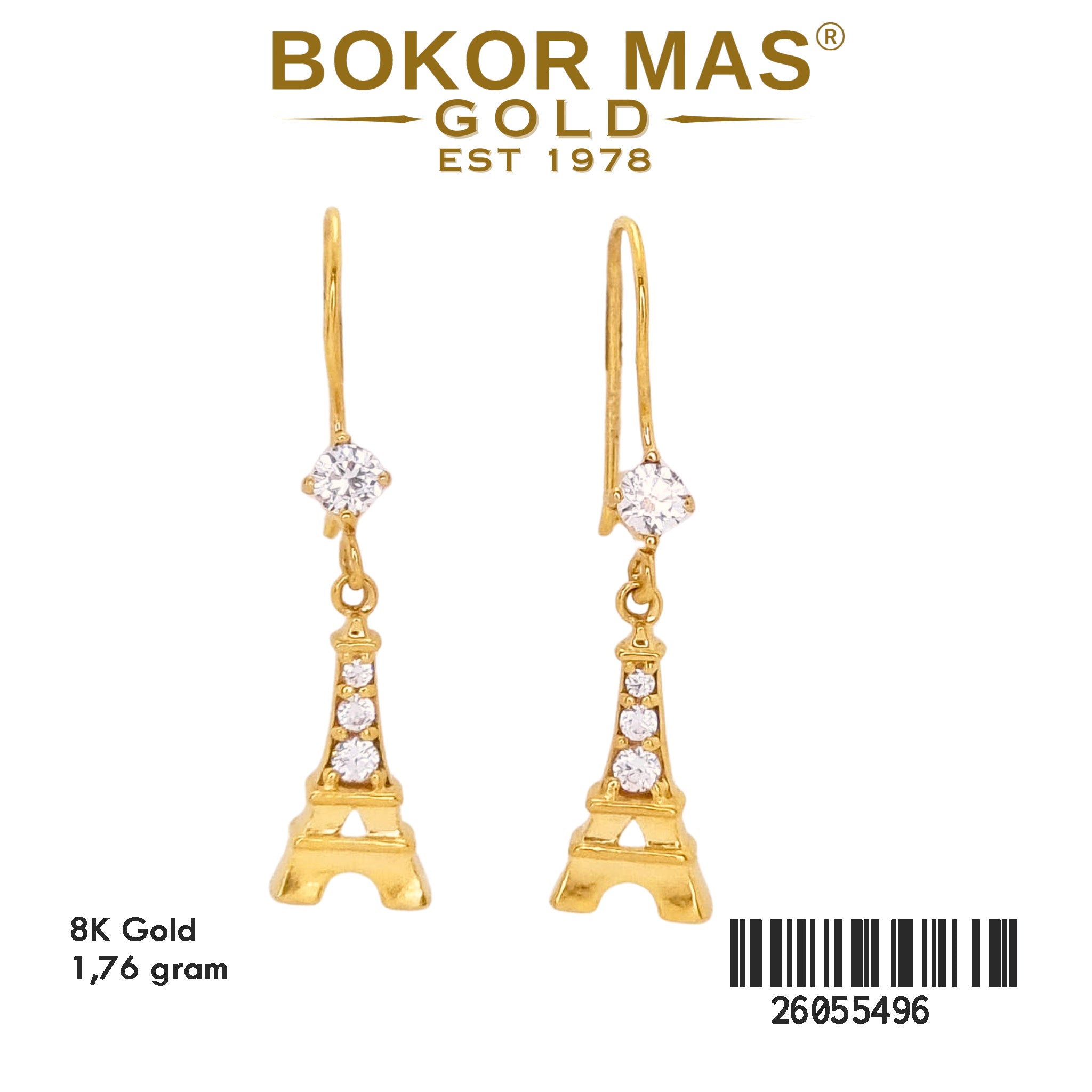 Anting Gerak Model Paris - 26055496 - 8K