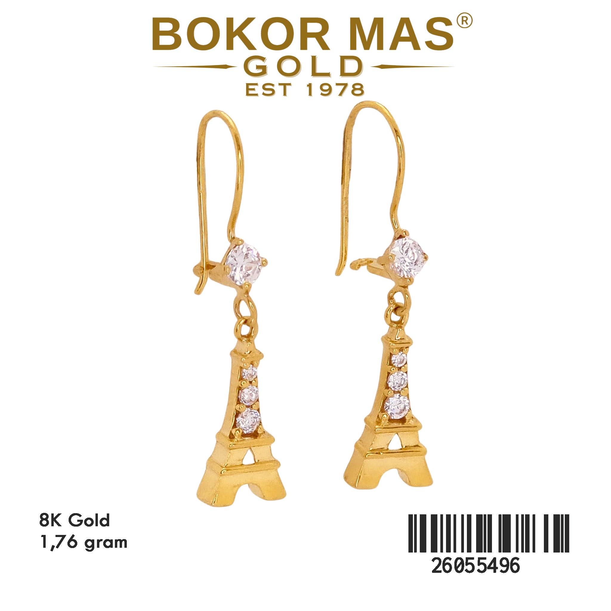 Anting Gerak Model Paris - 26055496 - 8K