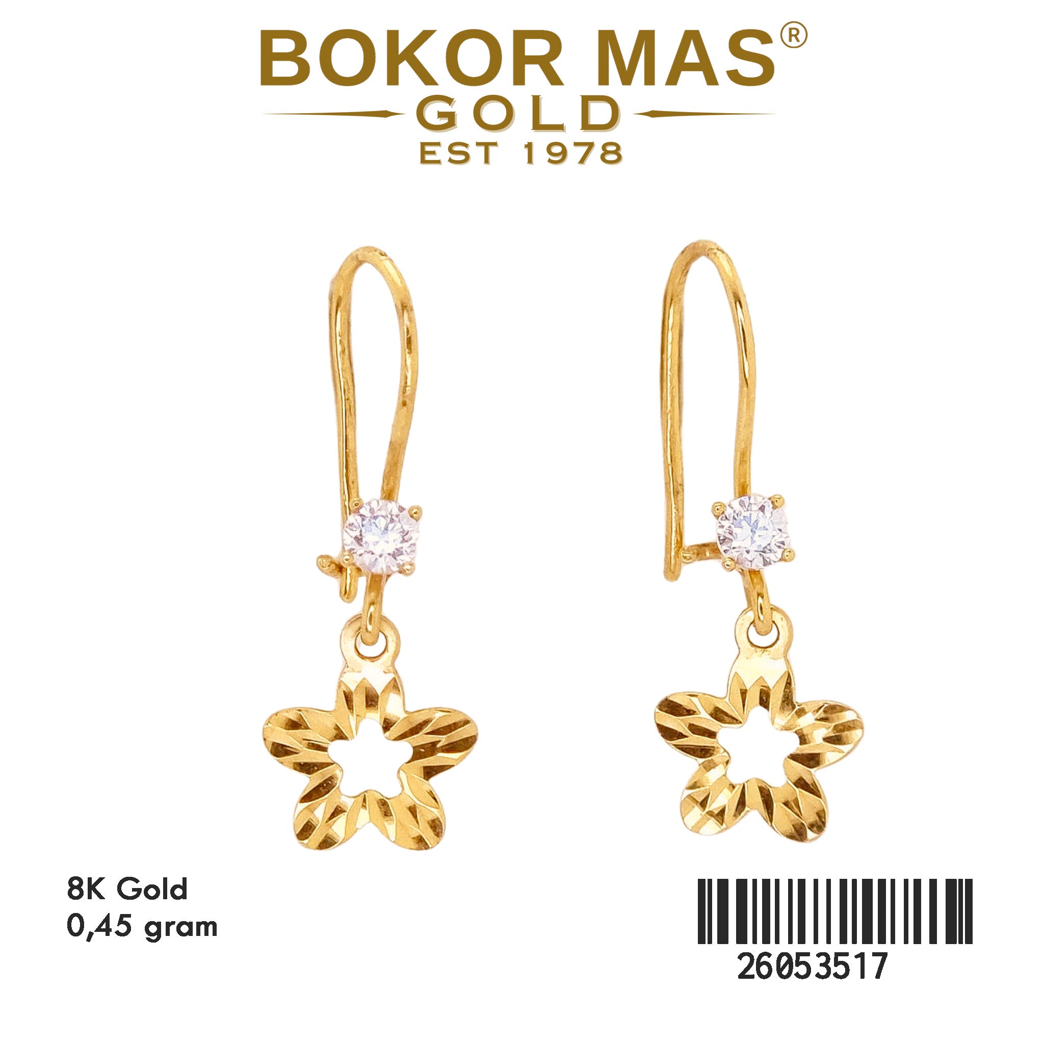 Anting Geral Bintang - 26053517 - 8K