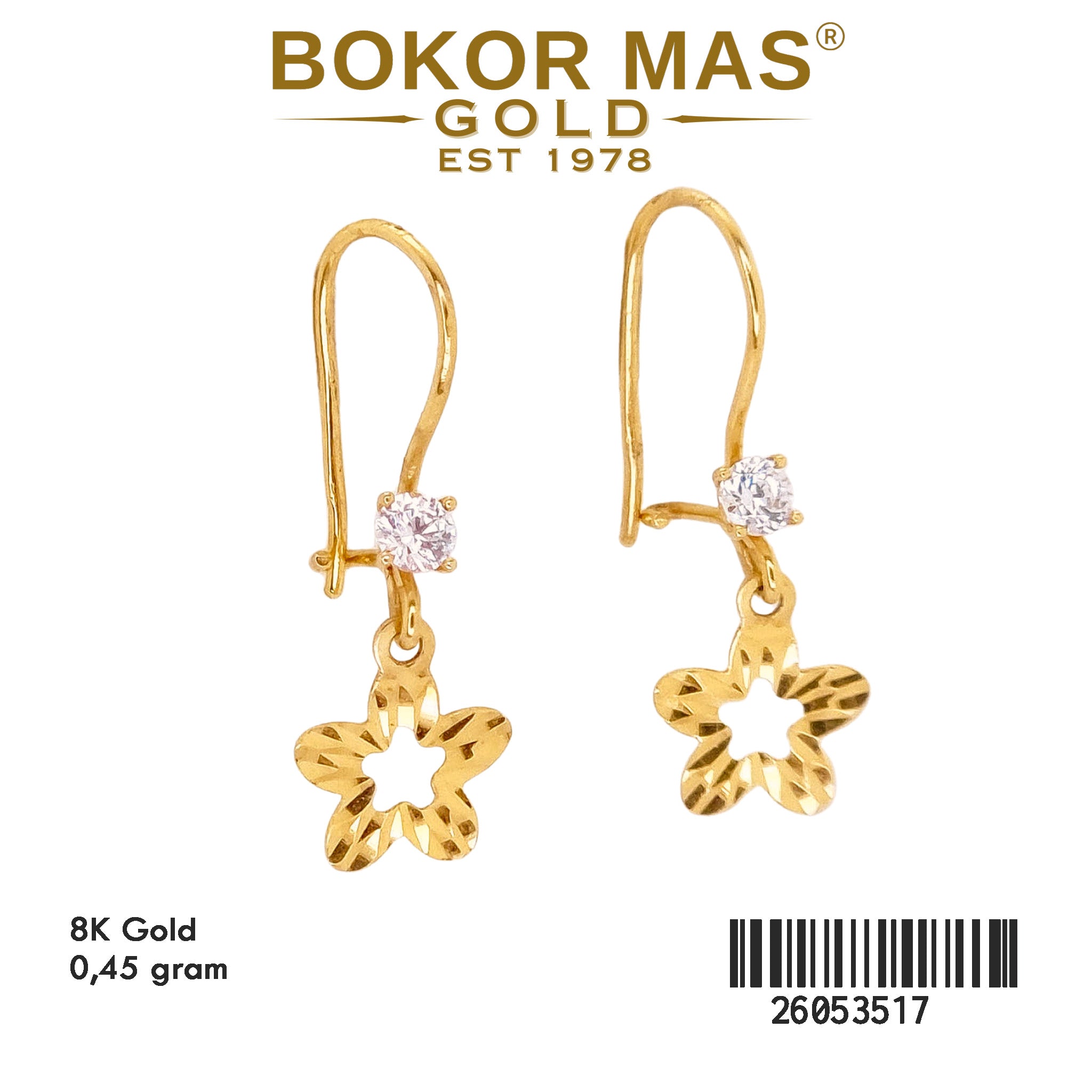 Anting Geral Bintang - 26053517 - 8K