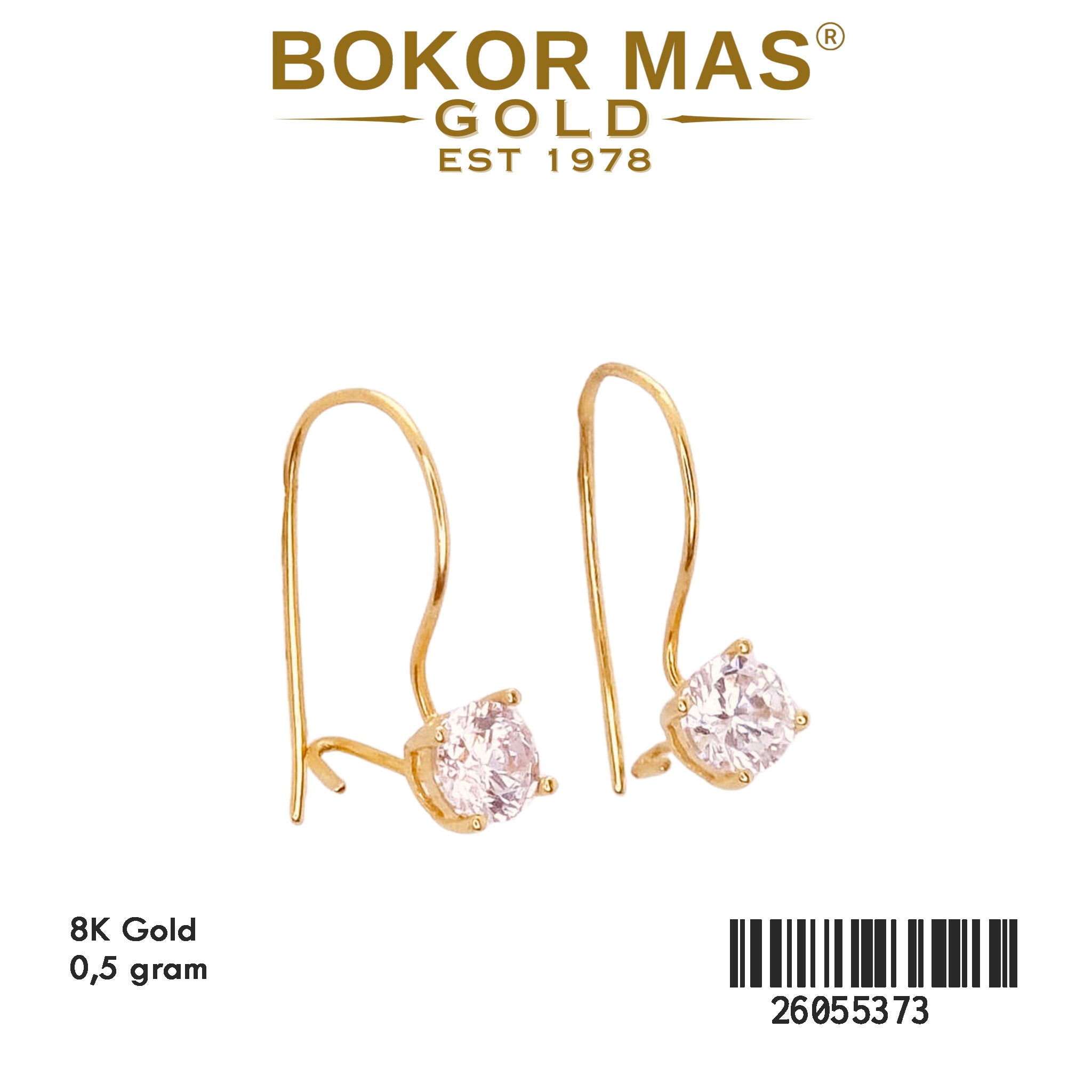 Anting Model Permata - 26055373 - 8K