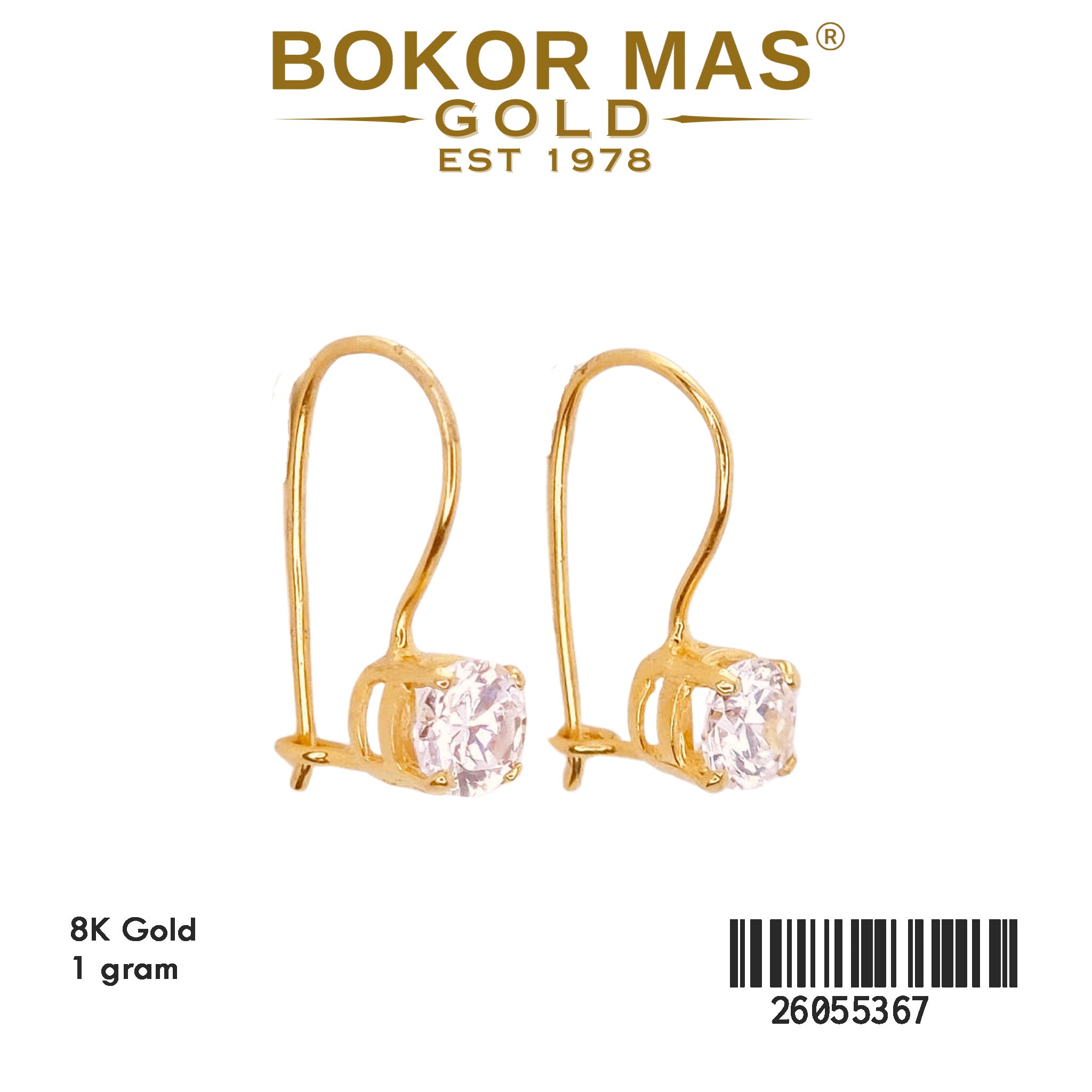 Anting Model Permata  - 26055367 - 8K