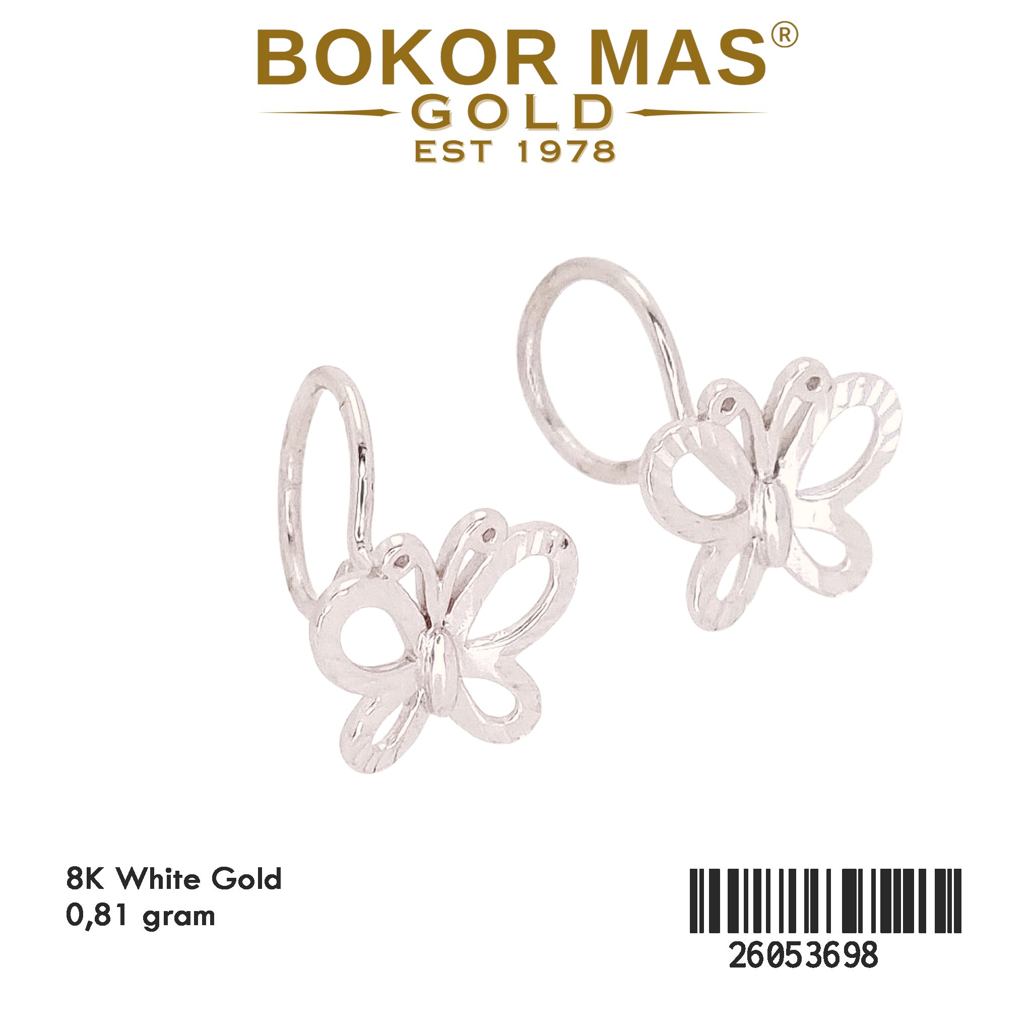Giwang Tauge Model Kupu - 26053698 - 8K