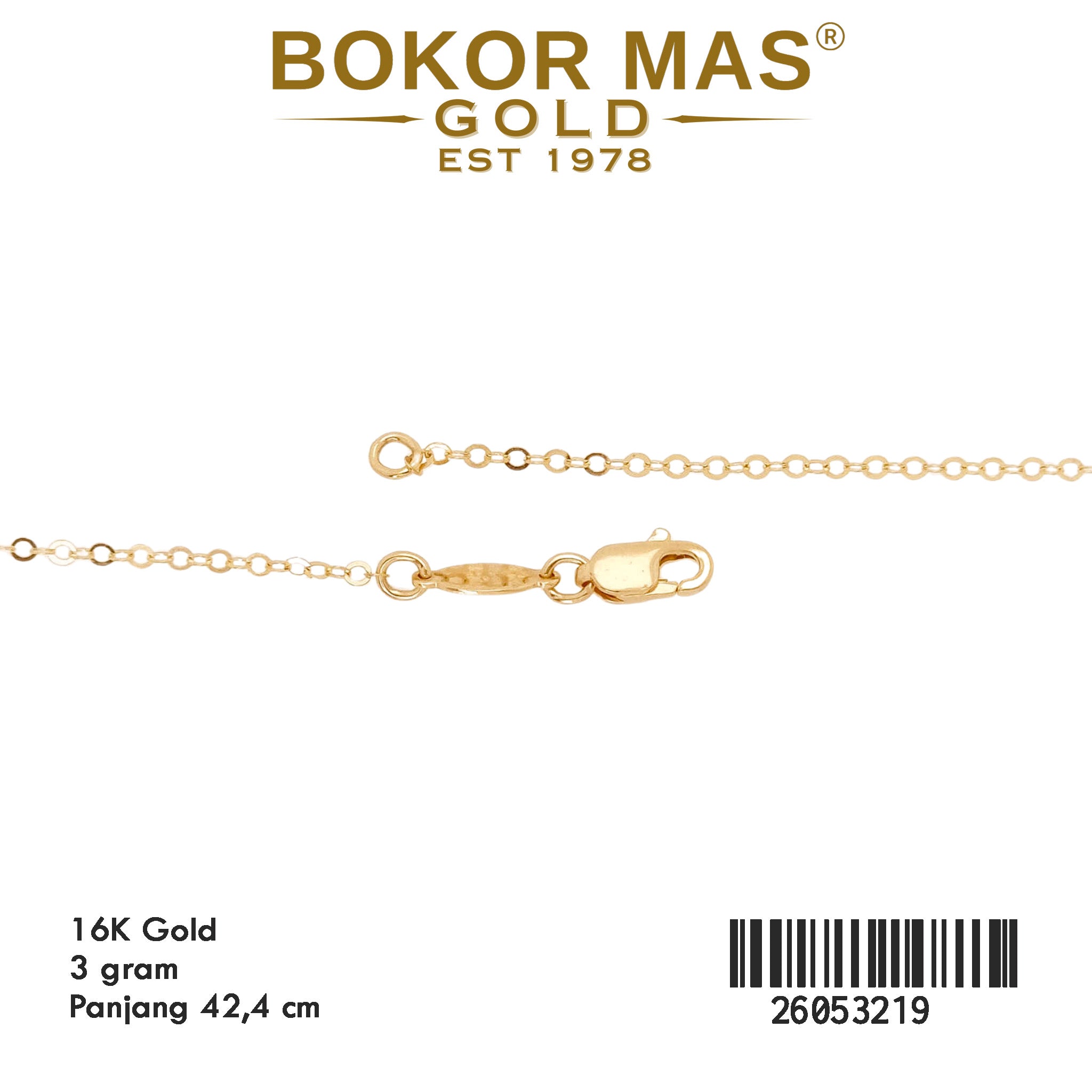 Kalung Siyem Model = 26053219 - 16K