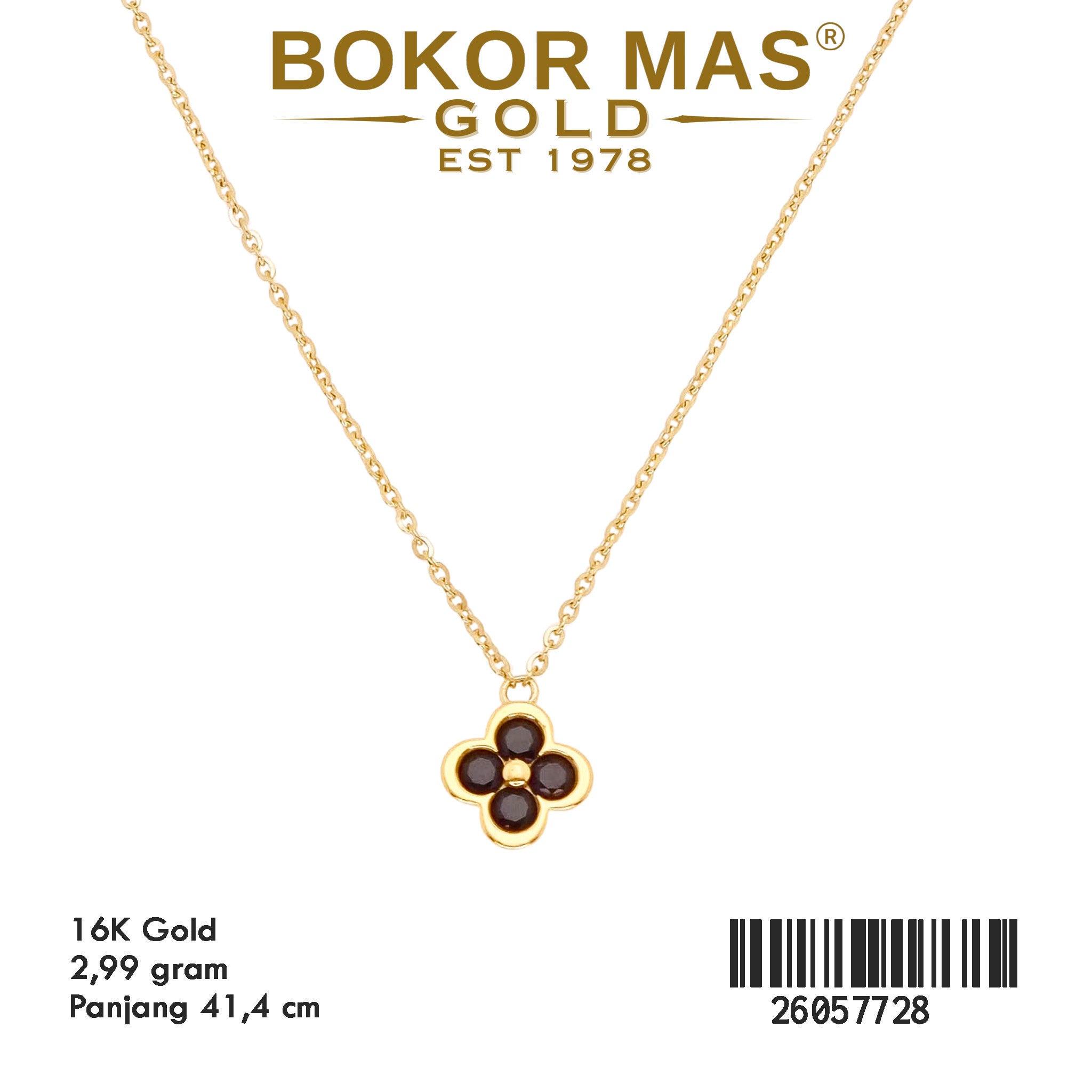 Kalung Siyem Bunga - 26057728 - 16K