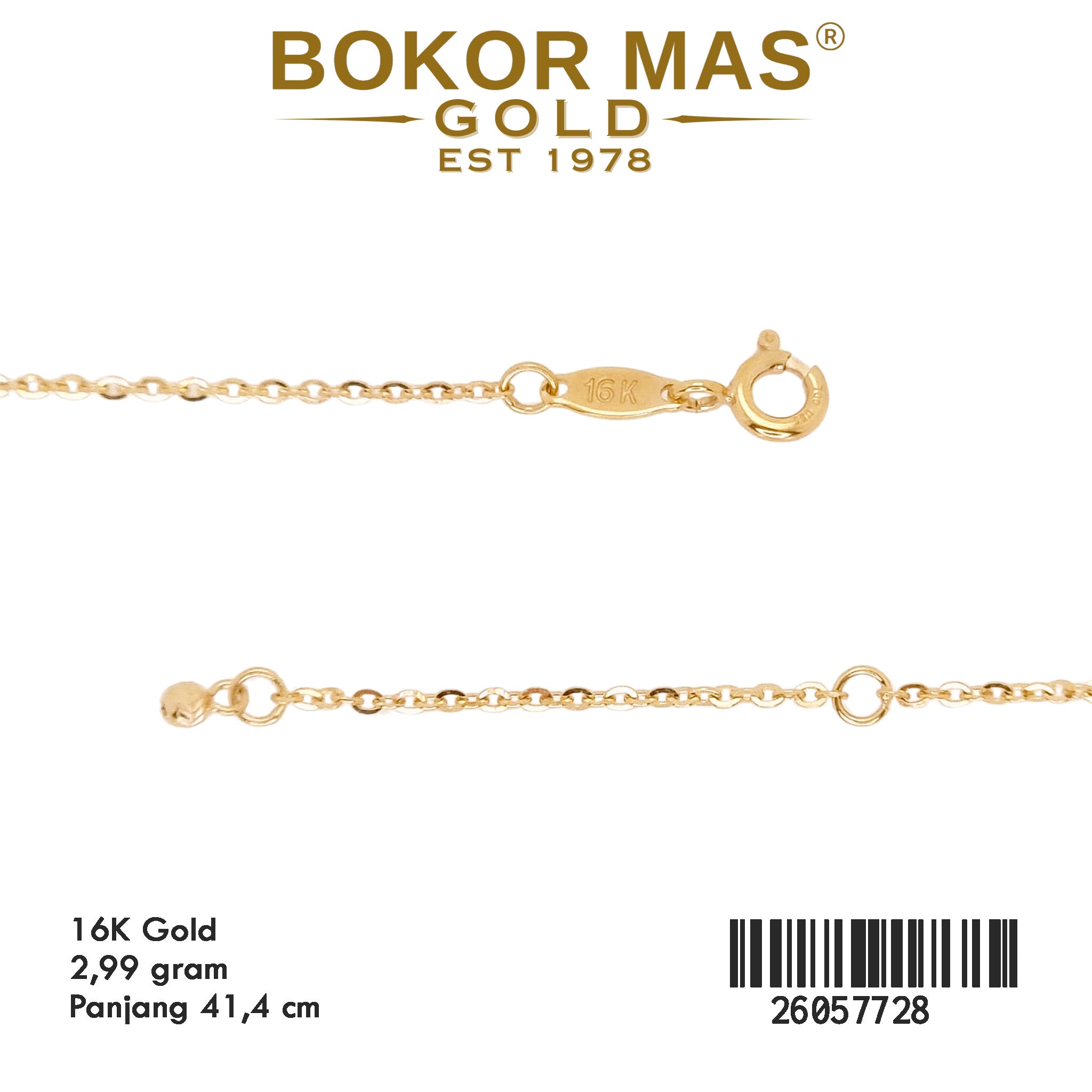Kalung Siyem Bunga - 26057728 - 16K