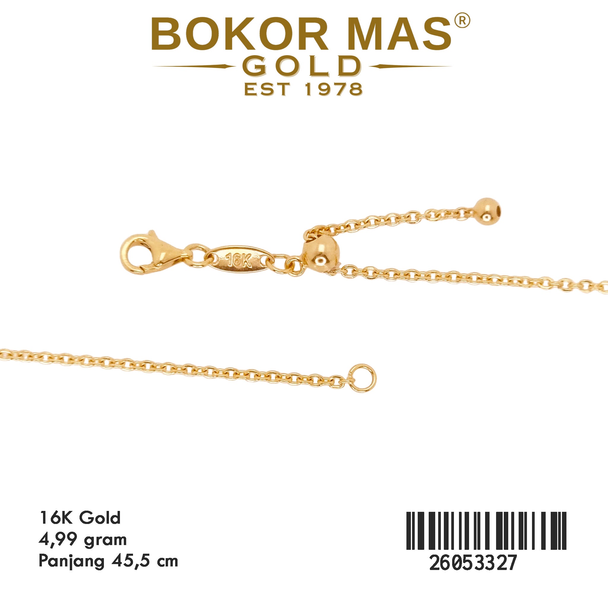 Kalung Siyem Hati Permata - 26053327 - 16K