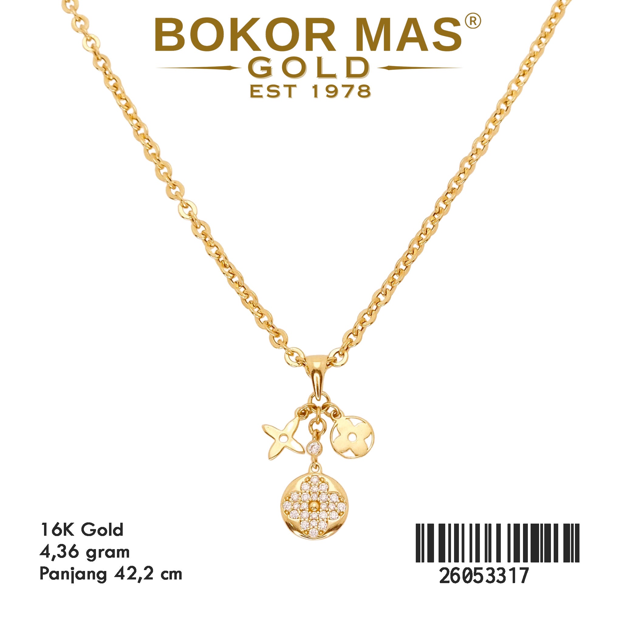 Kalung Hollotifani Permata - 26053317 - 16K