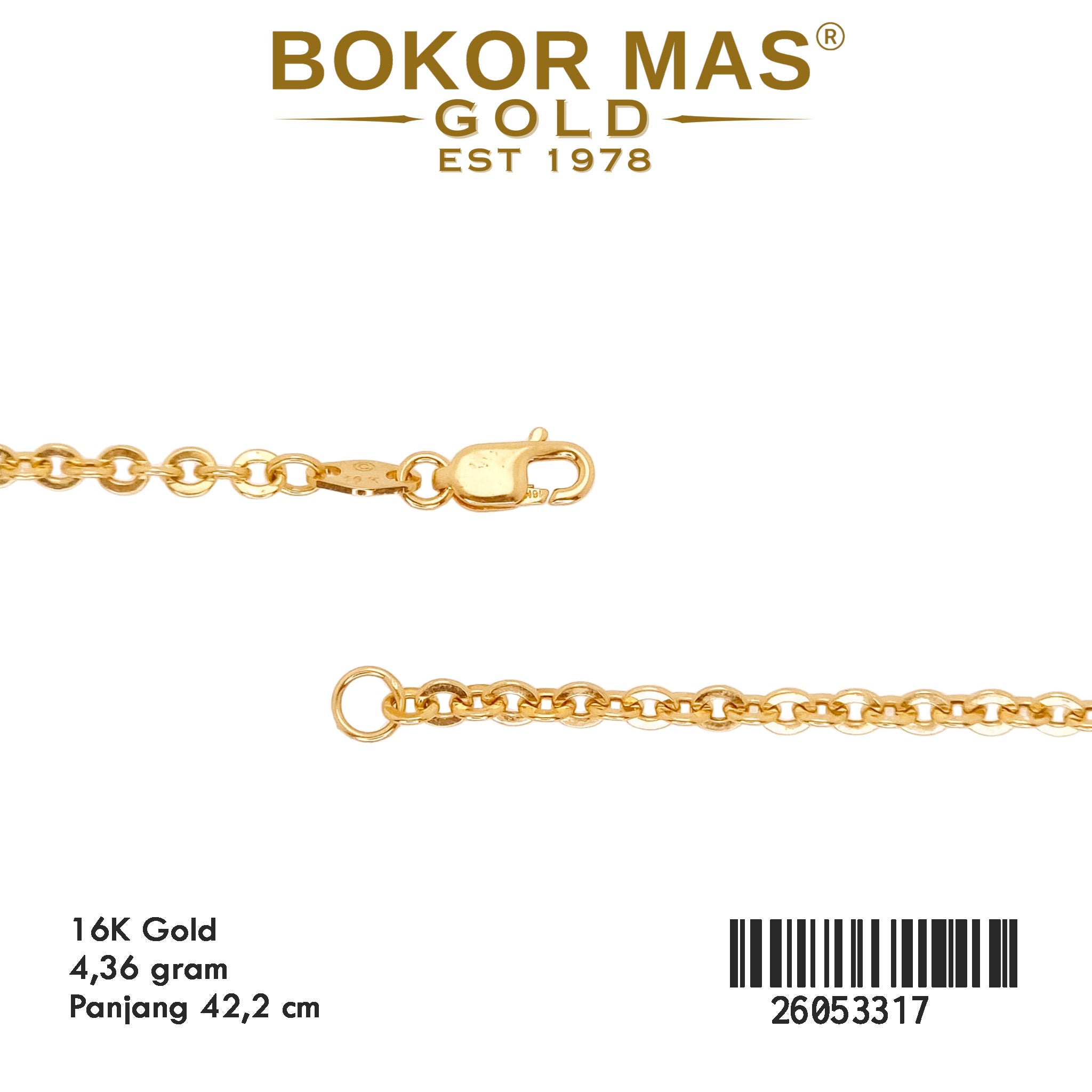 Kalung Hollotifani Permata - 26053317 - 16K