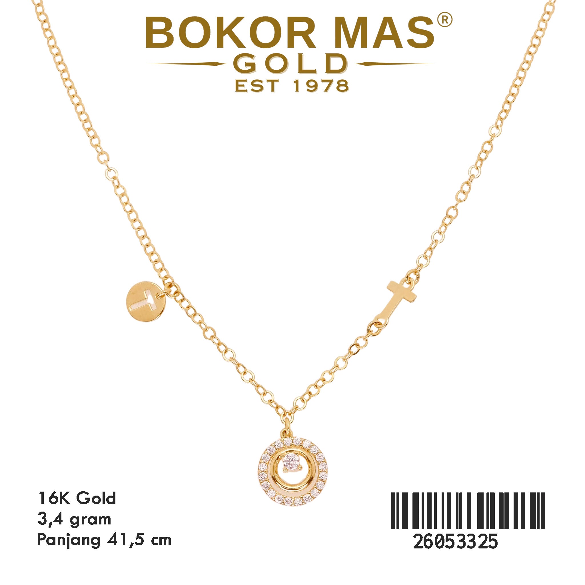 Kalung Model Permata - 26053325 - 16K
