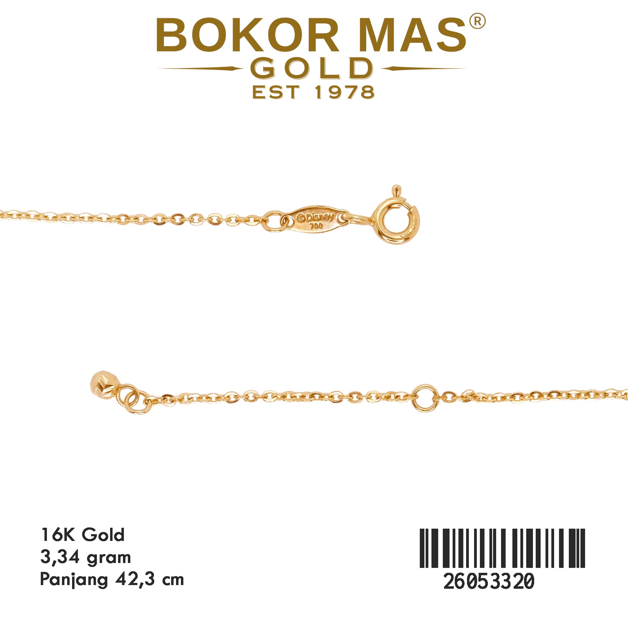Kalung Siyem Permata Merah - 26053320 - 16K