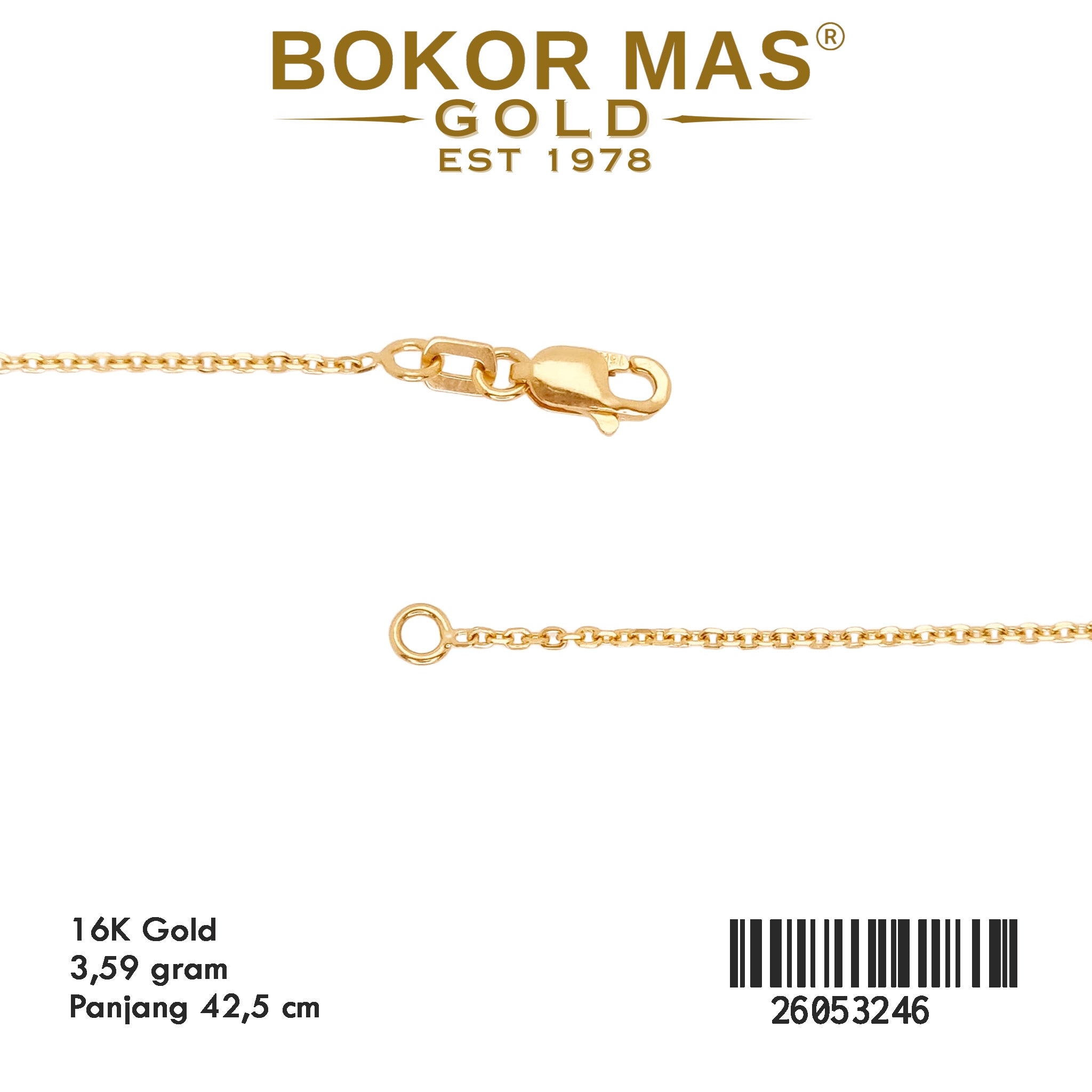 Kalung Siyem Model Swan - 26053246 - 16K