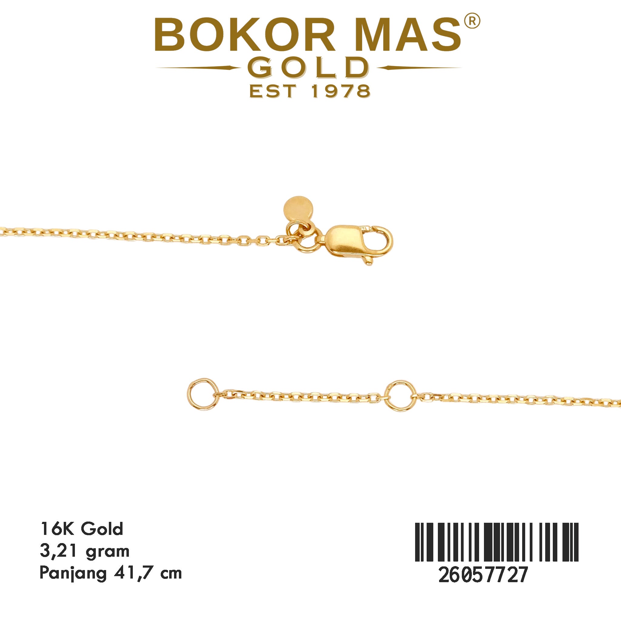 kalung Siyem Permata Biru - 26057727 - 16K