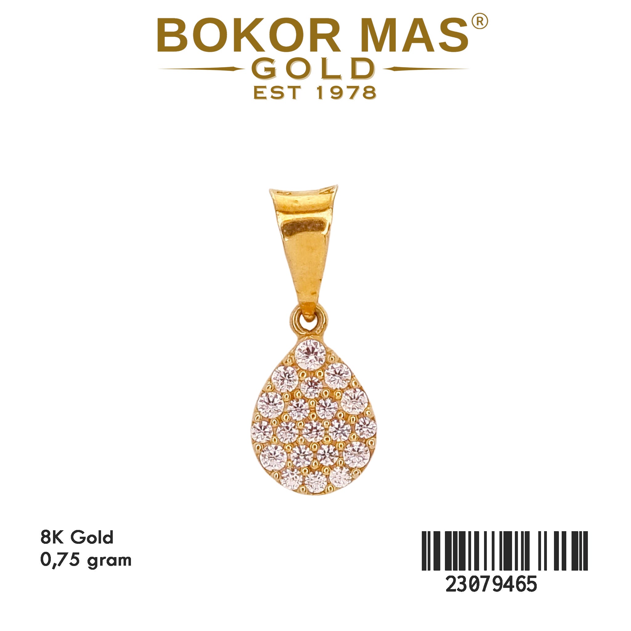 Liontin Variasi Permata - 23079465 - 8K