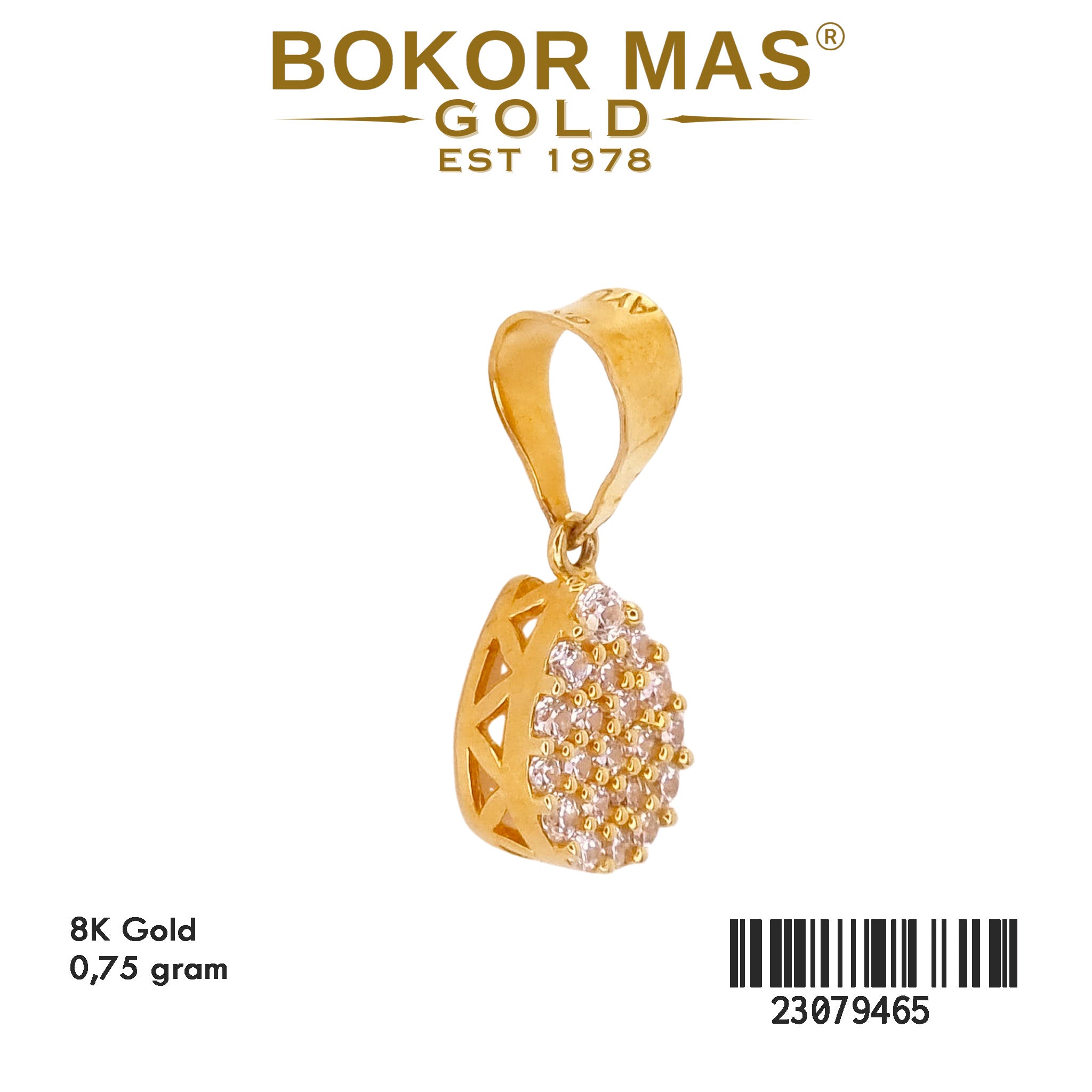 Liontin Variasi Permata - 23079465 - 8K