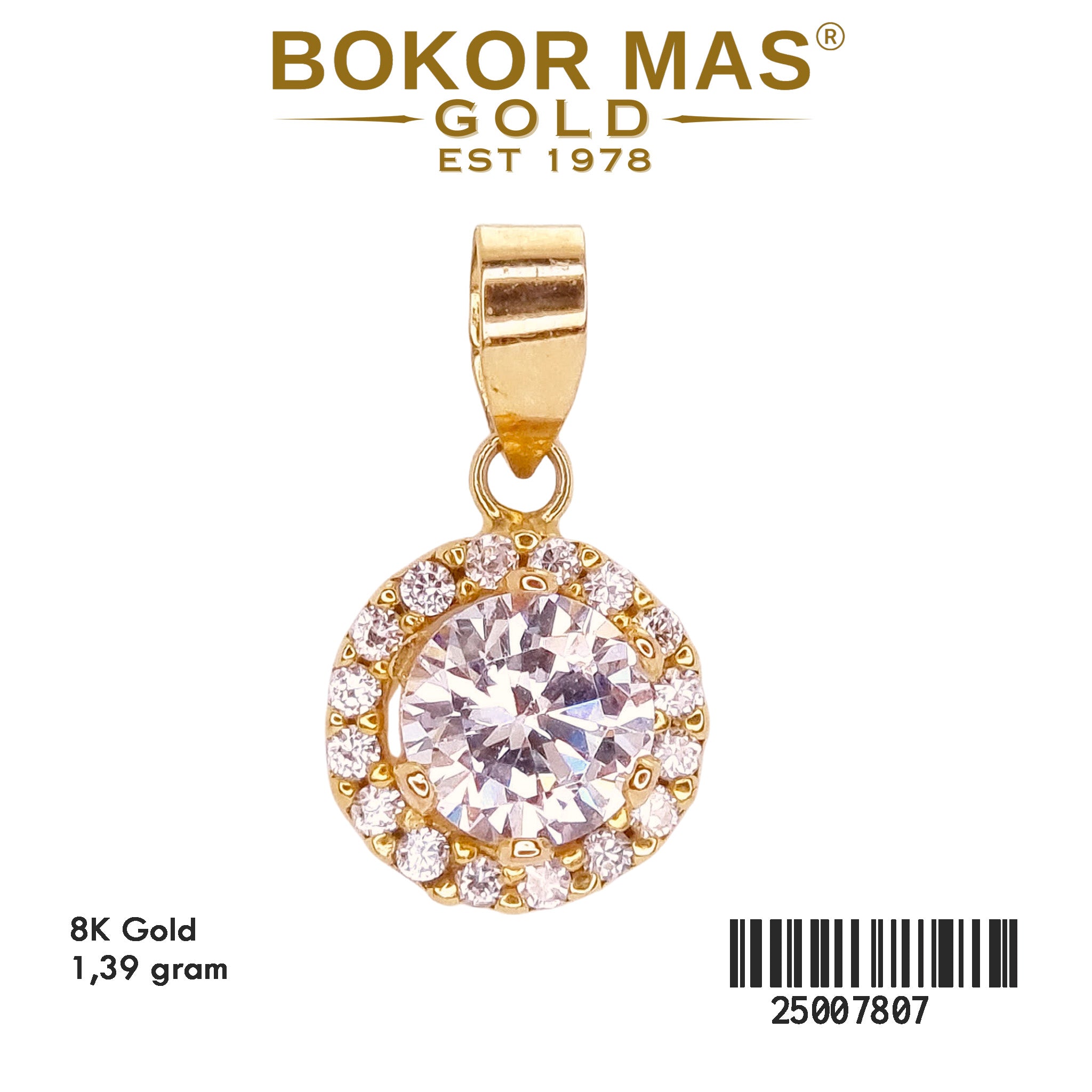 Liontin Variasi Permata - 25007807 - 8K