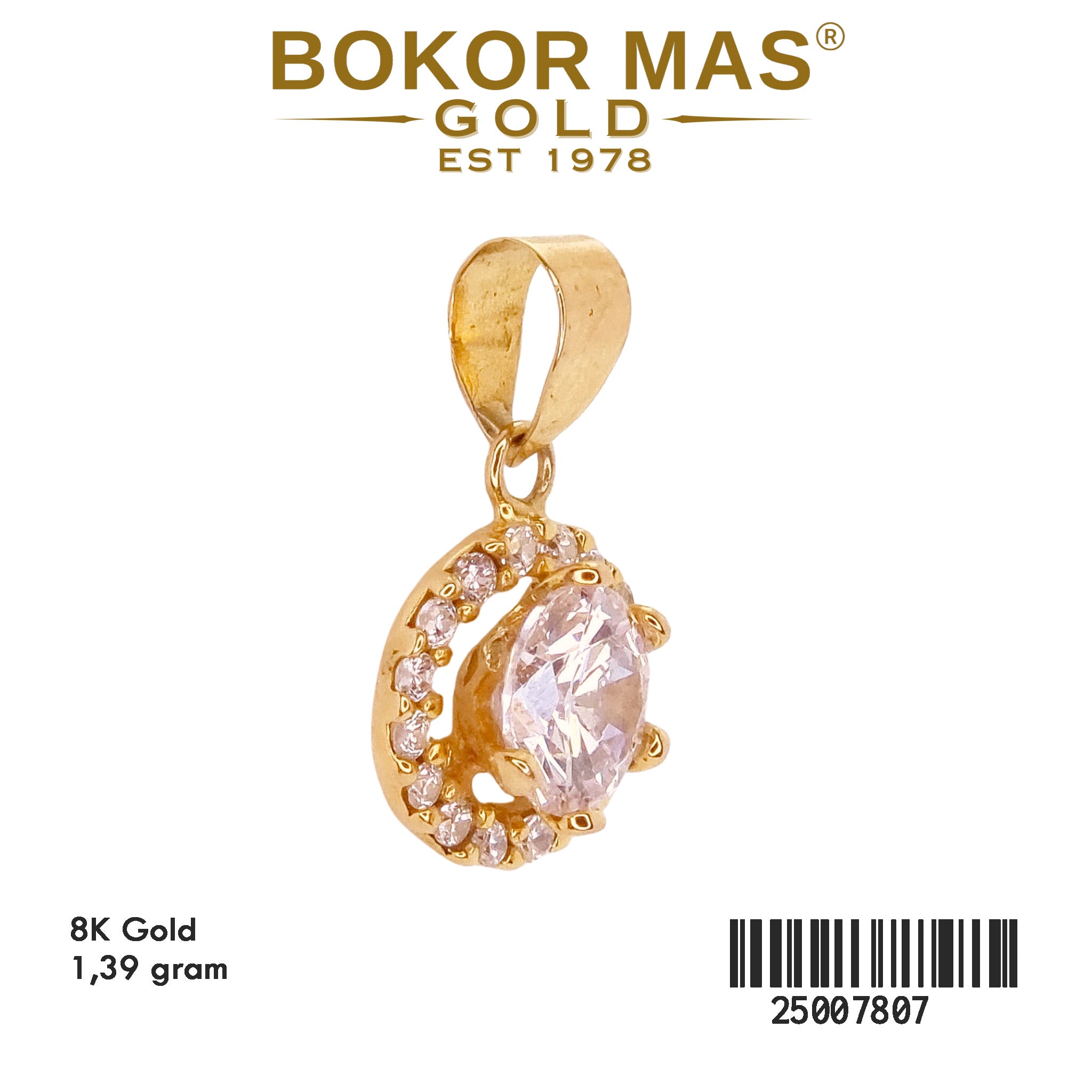 Liontin Variasi Permata - 25007807 - 8K