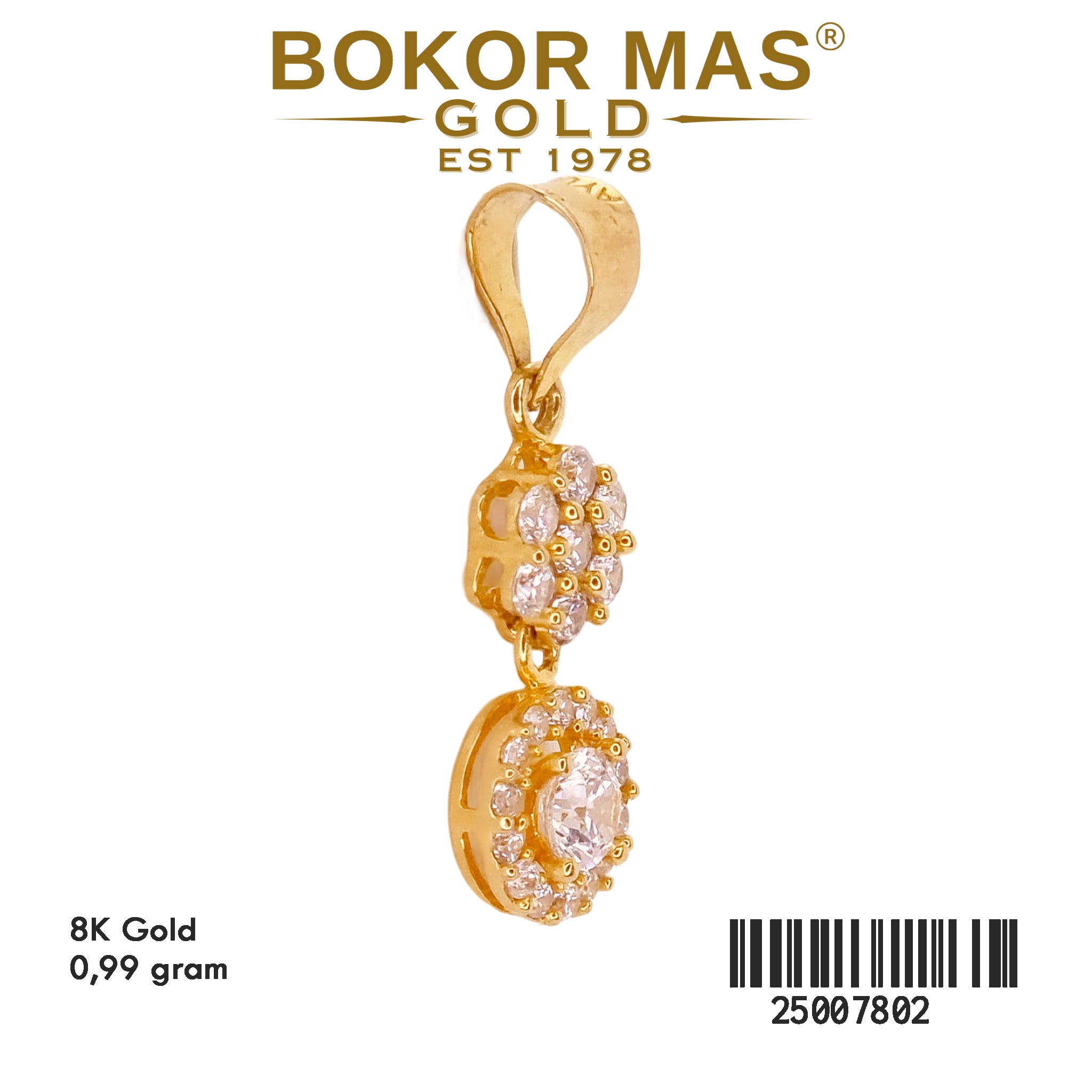 Liontin Variasi Permata - 25007802 - 8K