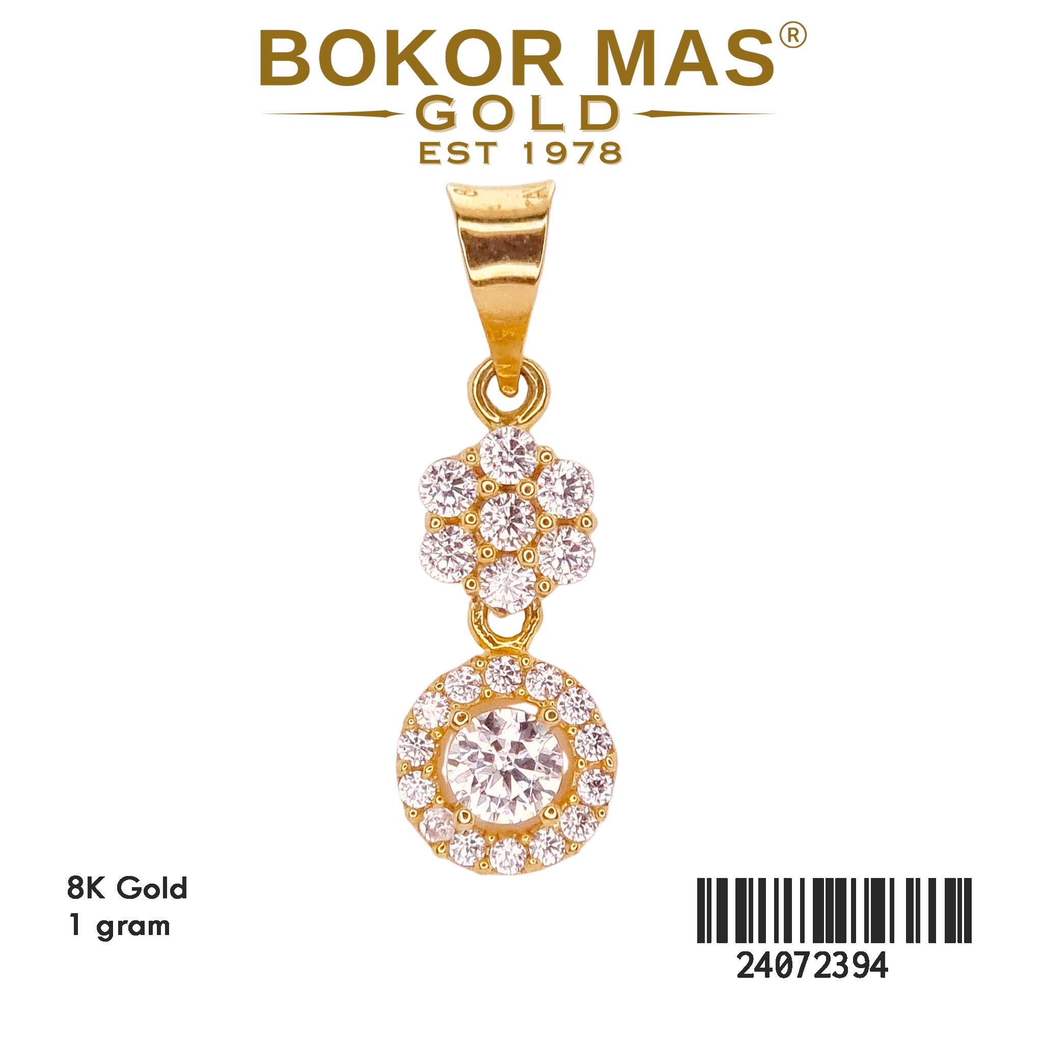 Liontin Variasi Permata - 24072394 - 8K