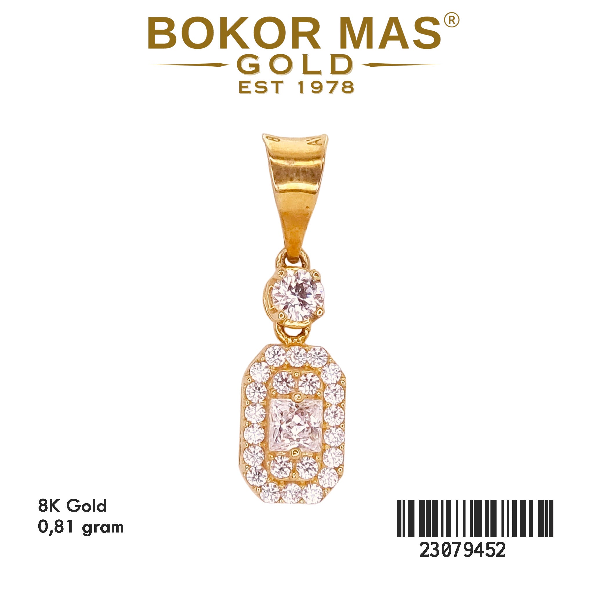 Liontin Variasi Permata - 23079452 - 8K