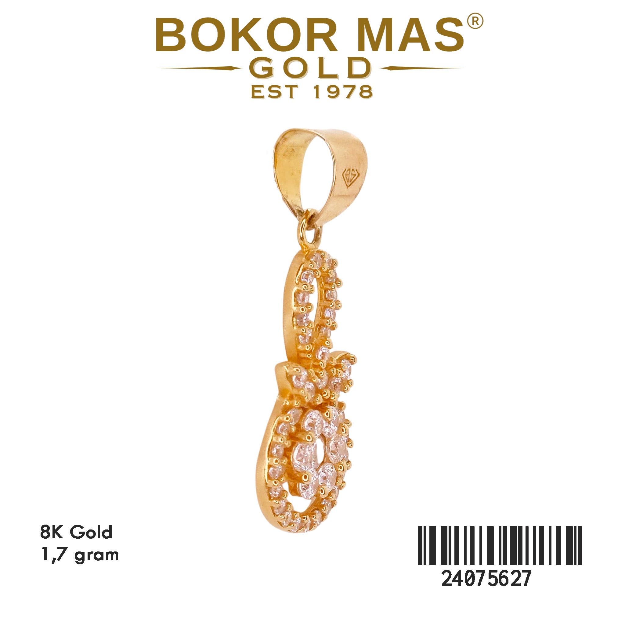 Liontin Bunga Permata - 24075627 - 8K