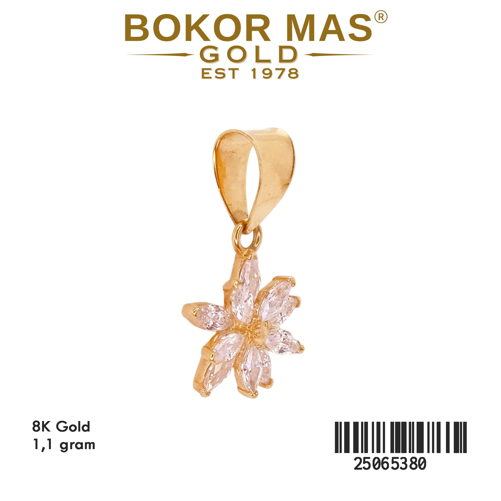Liontin Bunga Permata - 25065380 - 8K