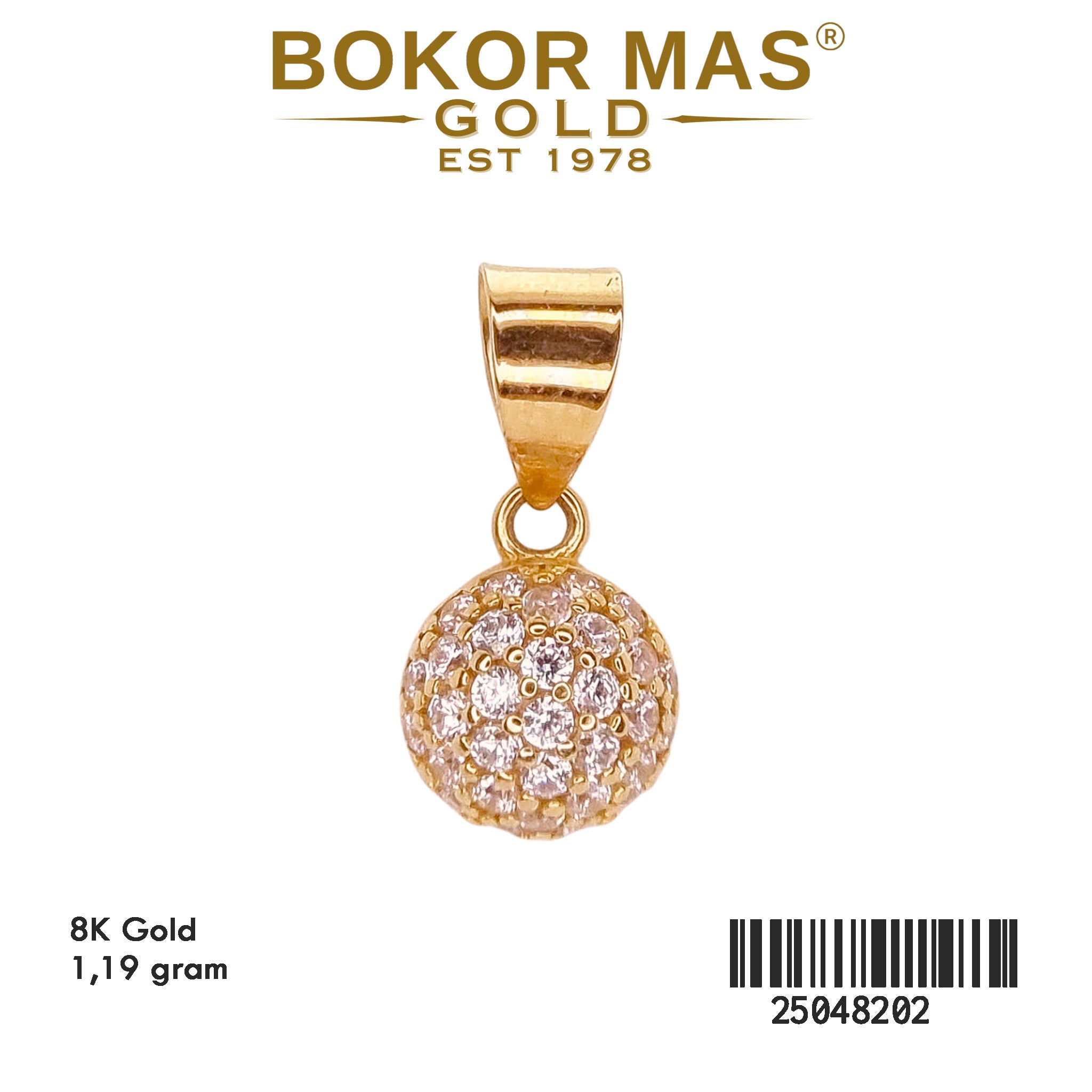 Liontin Variasi Permata - 25048202 - 8K
